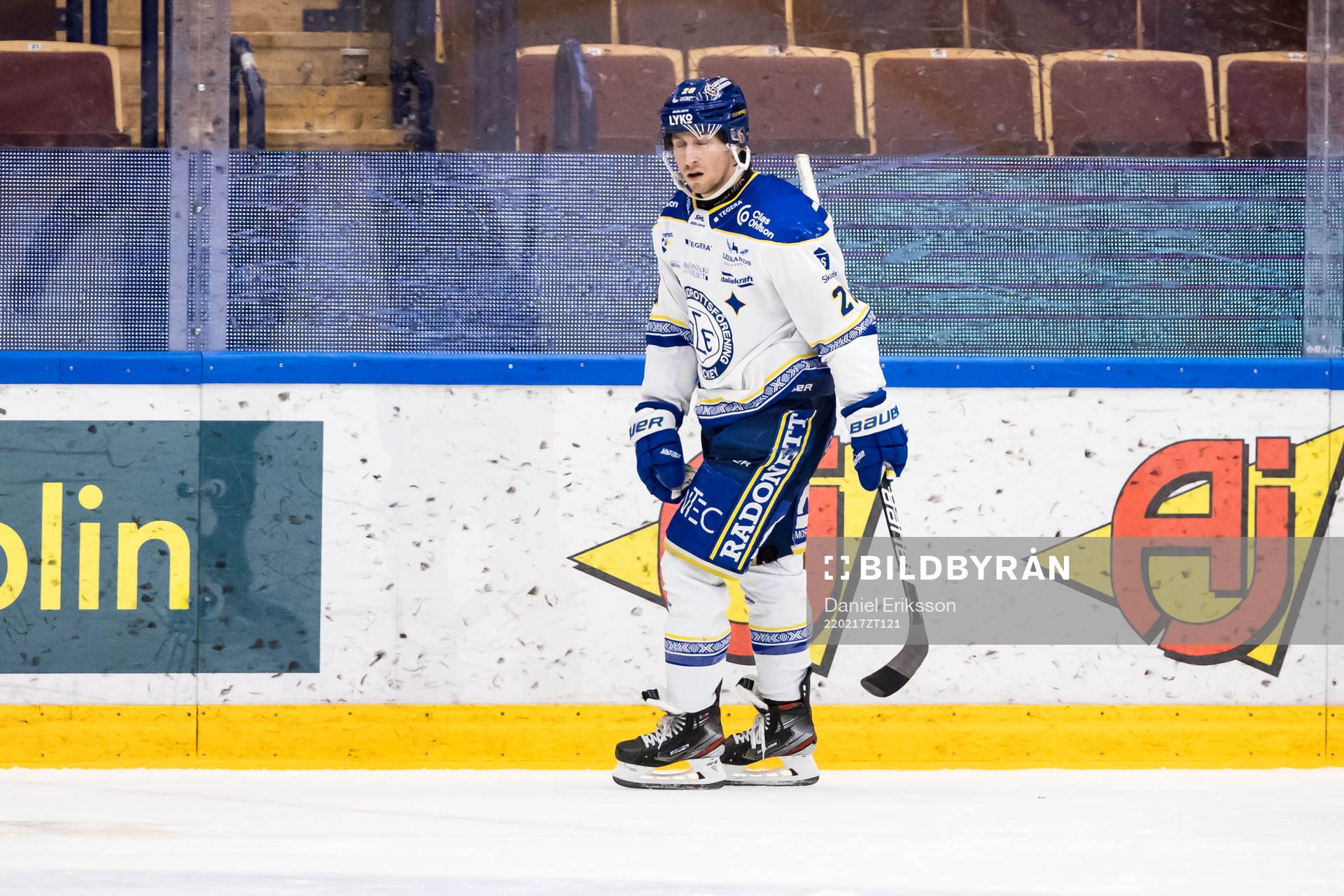 Leksands Justin Kloos deppar