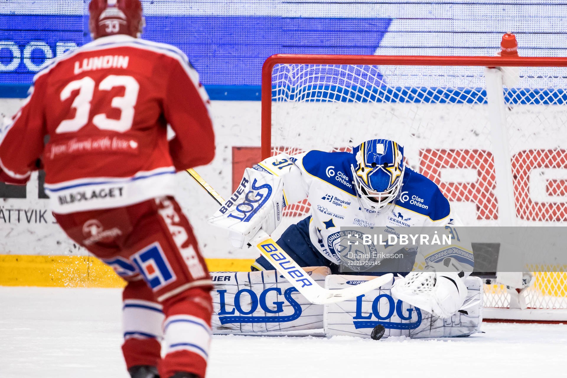 Leksands målvakt Kasimir Kaskisuo