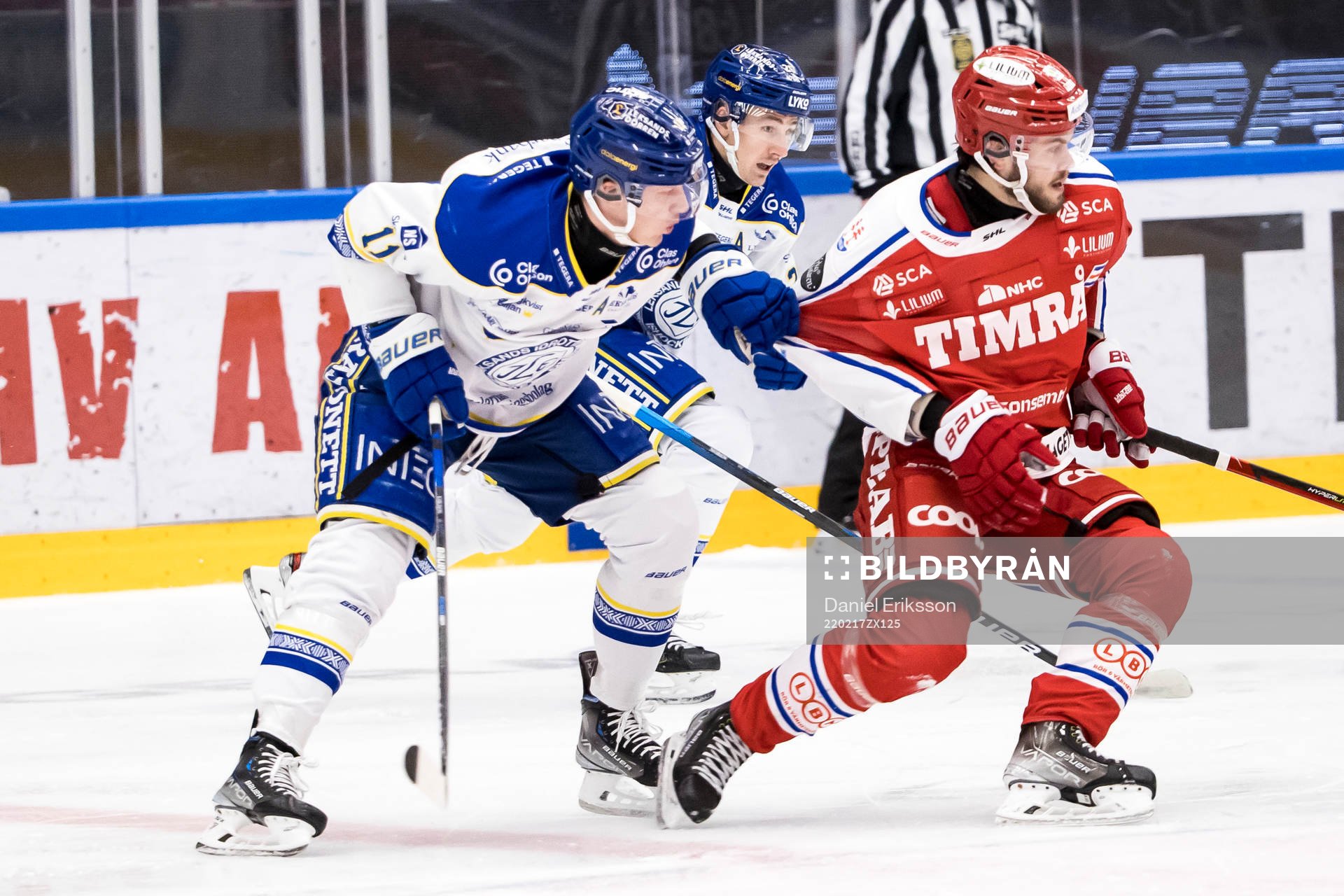 Leksands Martin Karlsson och Timrås Pontus Åberg