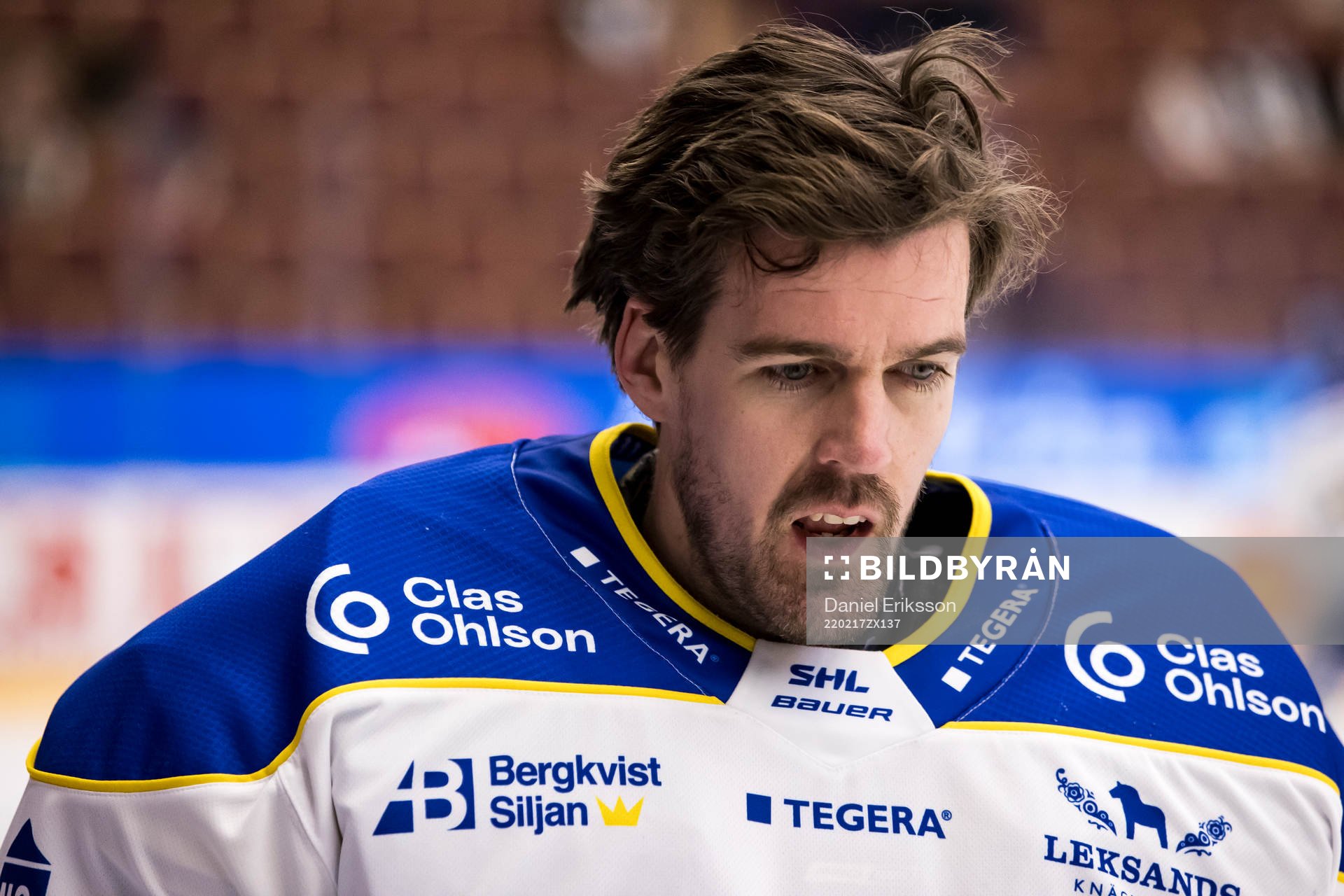 Leksands målvakt Axel Brage