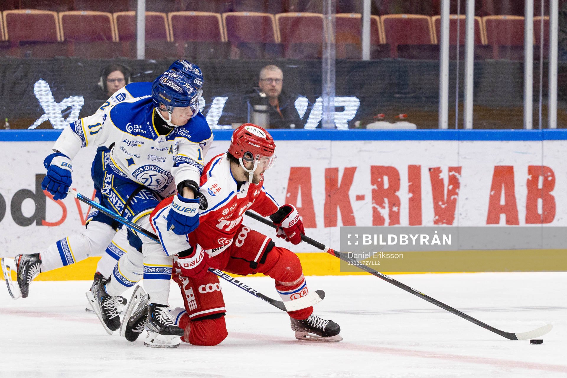 Leksands Martin Karlsson och Timrås Pontus Åberg