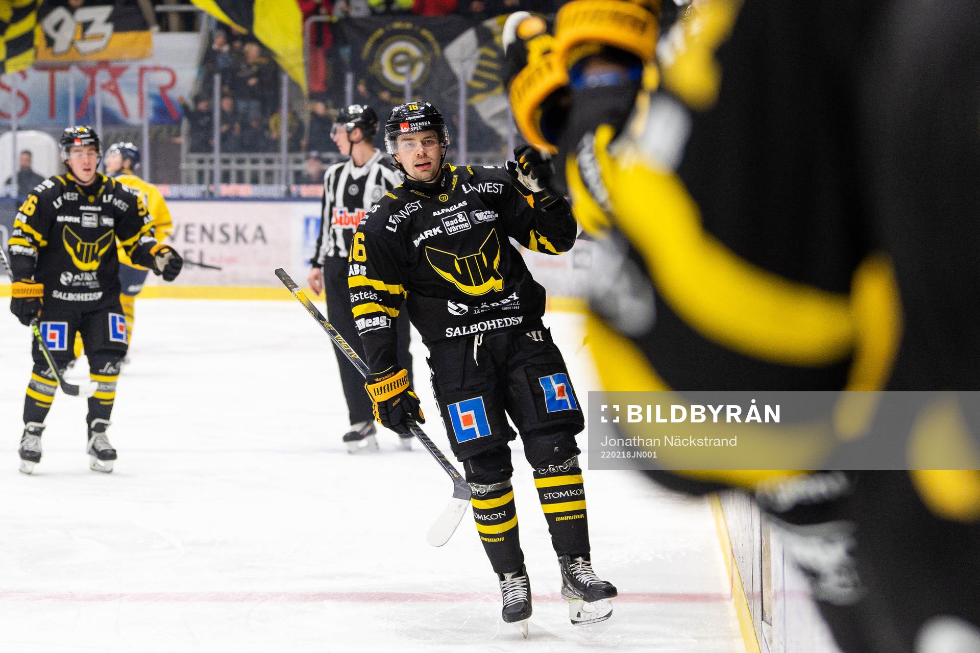 Västerås Filip Karlsson jublar