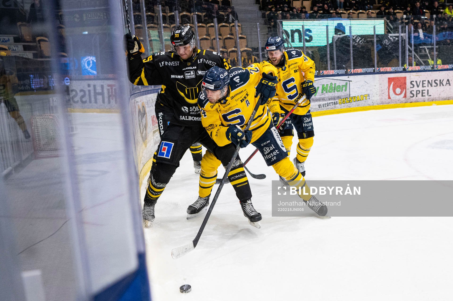 Västerås Simon Fernholm och Södertäljes Jacob Dahlström