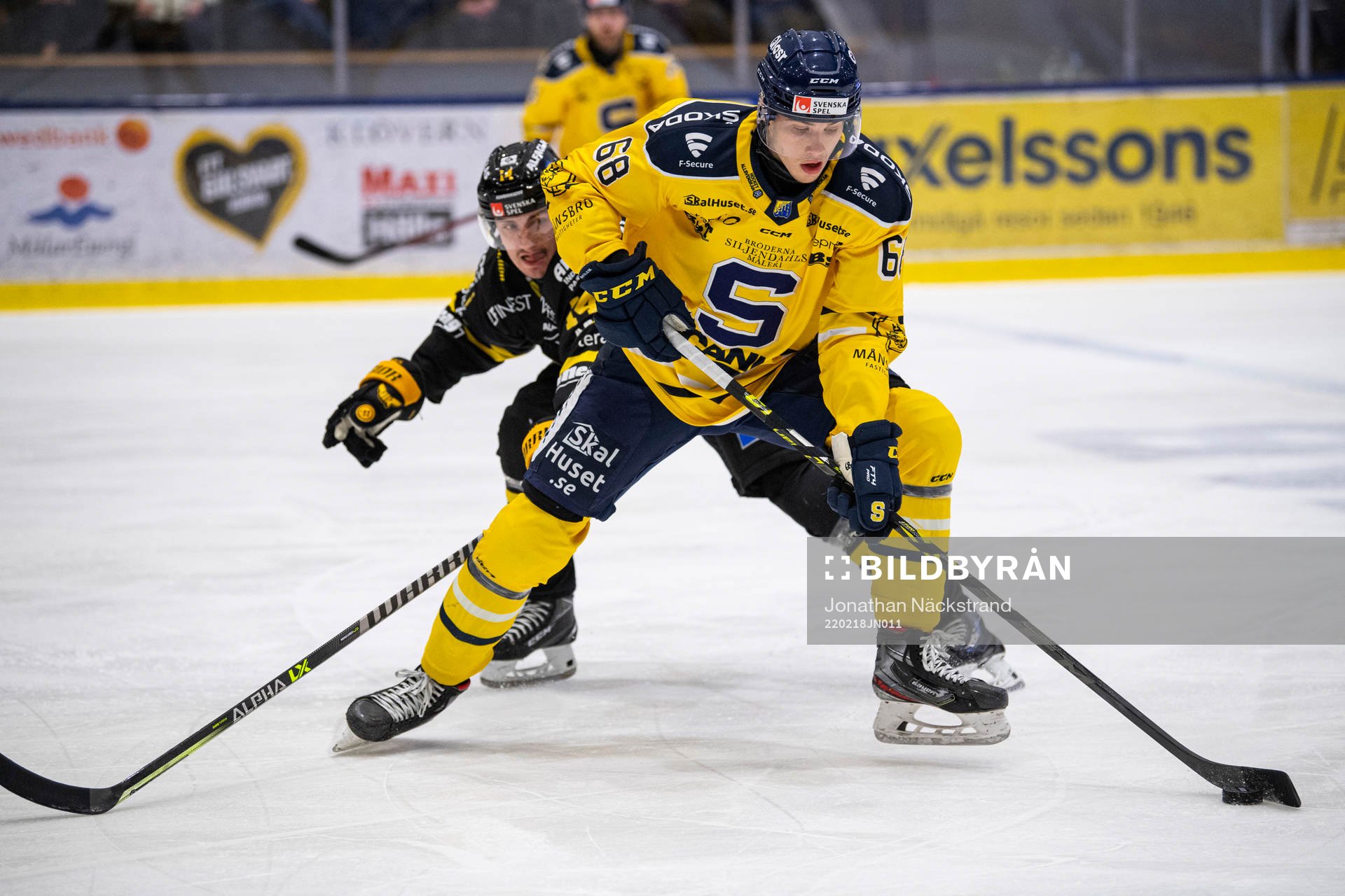 Södertäljes Joseph Berger och Västerås Jesper Johansson
