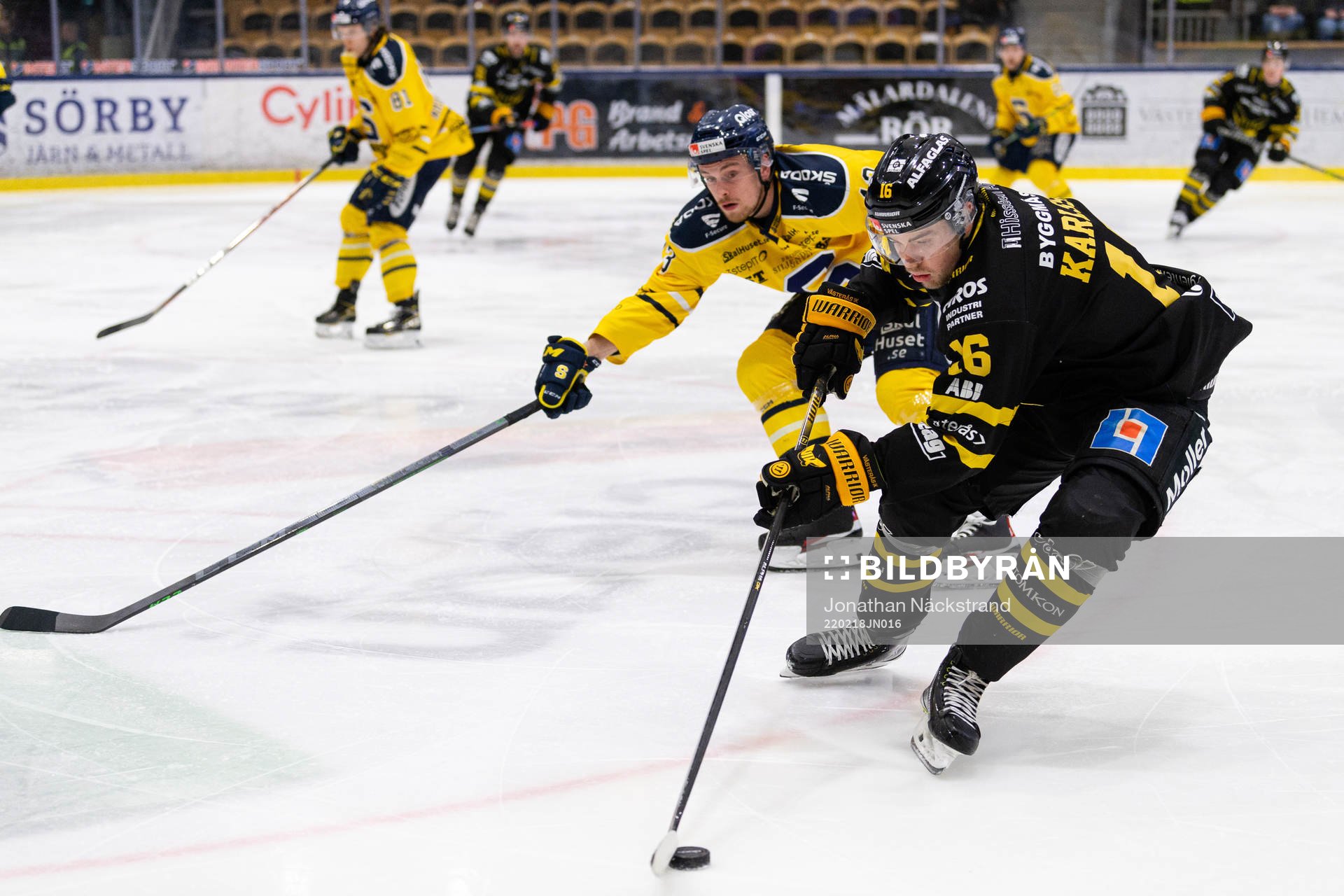 Södertäljes Gustav Willman Borvik och Västerås Filip