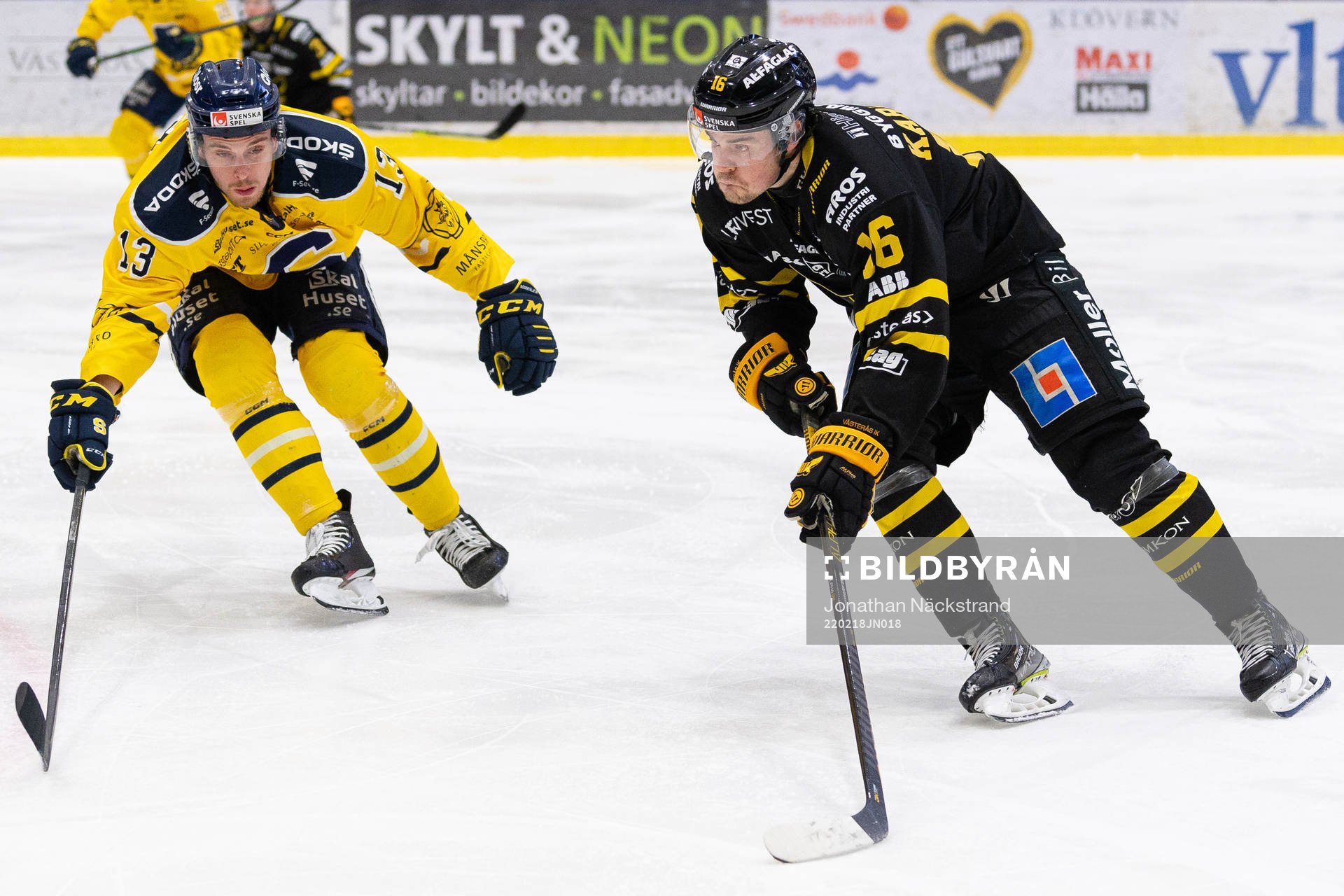 Södertäljes Gustav Willman Borvik och Västerås Filip