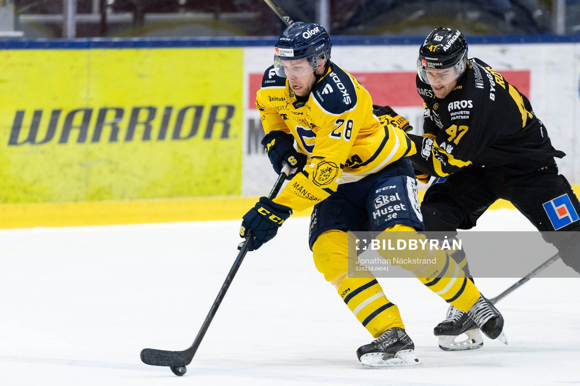 Södertäljes Emil Alba och Västerås Logan Roe
