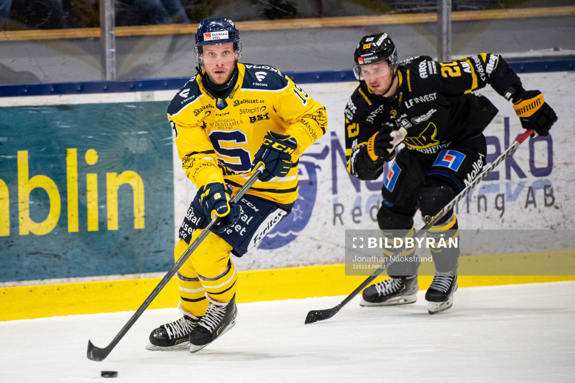 Södertäljes William Haag och Västerås Mathias From