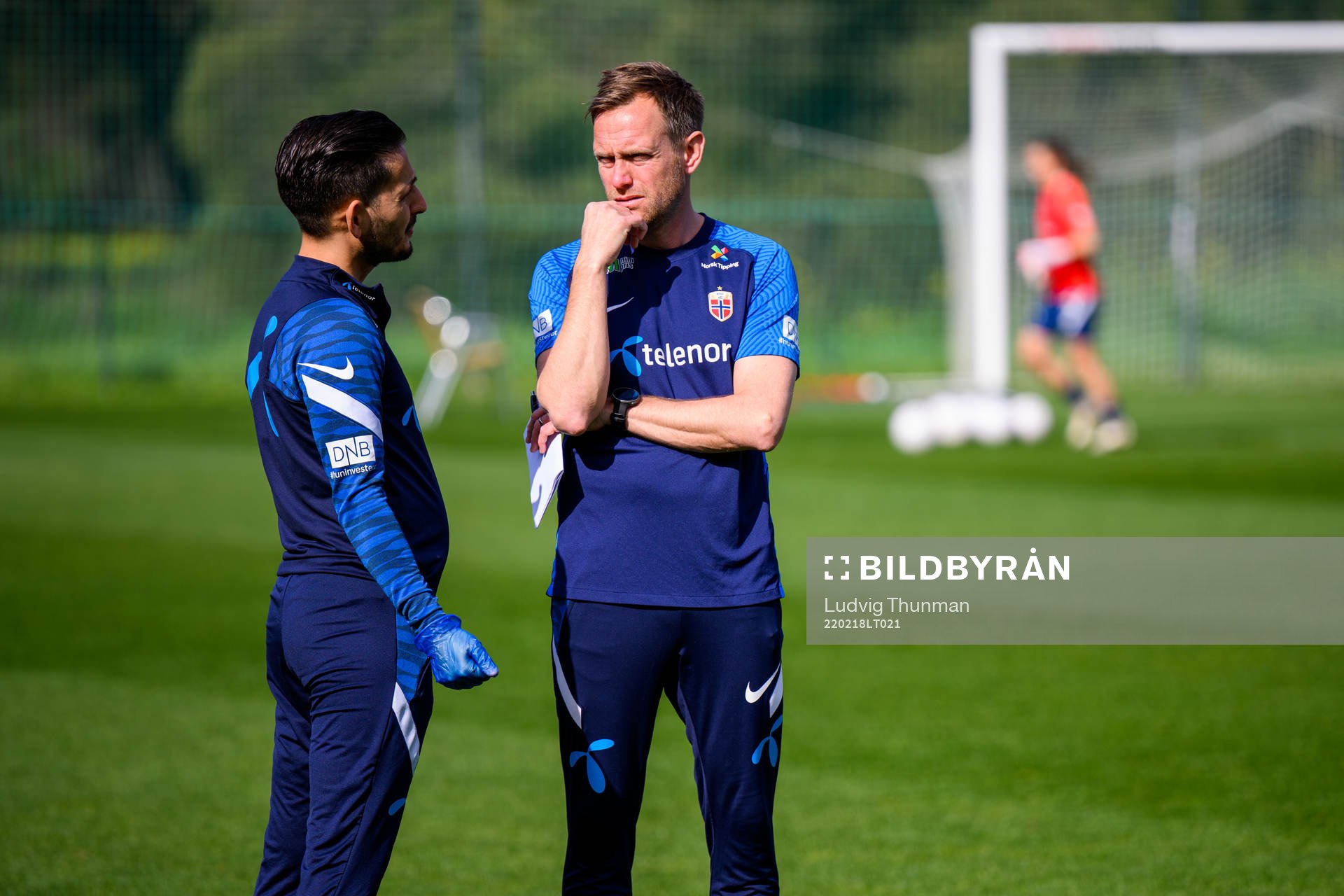 Martin Sjögren, head coach of Norway