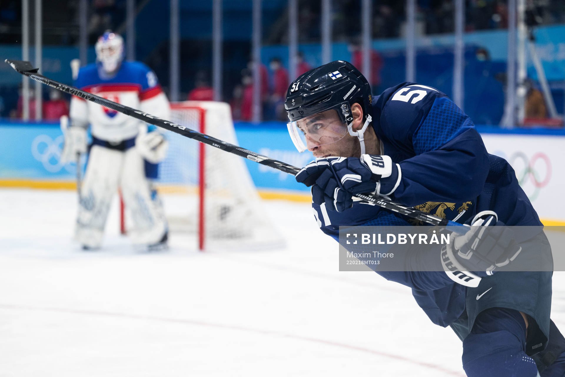Valtteri Filppula of Finland in the men’s ice hockey