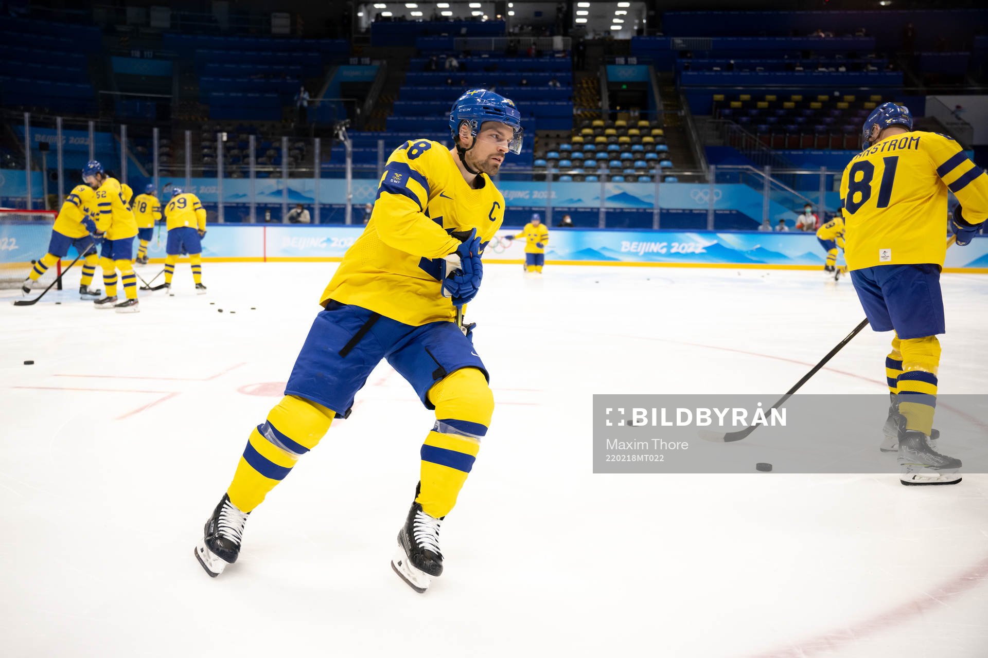 Anton Lander of Sweden
