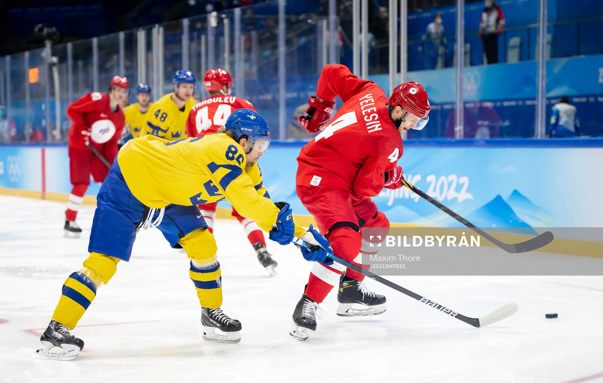 Mathias Bromé of Sweden and Alexander Yelesin of Sweden in