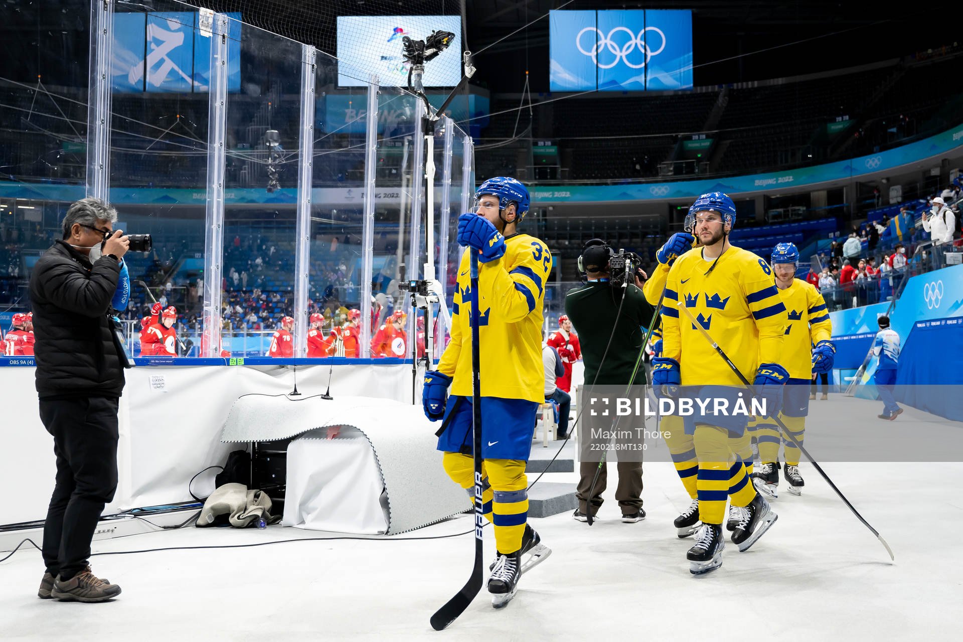 Lukas Bengtsson and Theodor Lennström of Sweden look