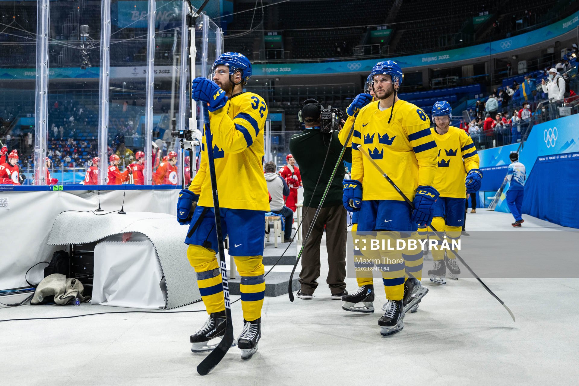 Lukas Bengtsson and Theodor Lennström of Sweden look