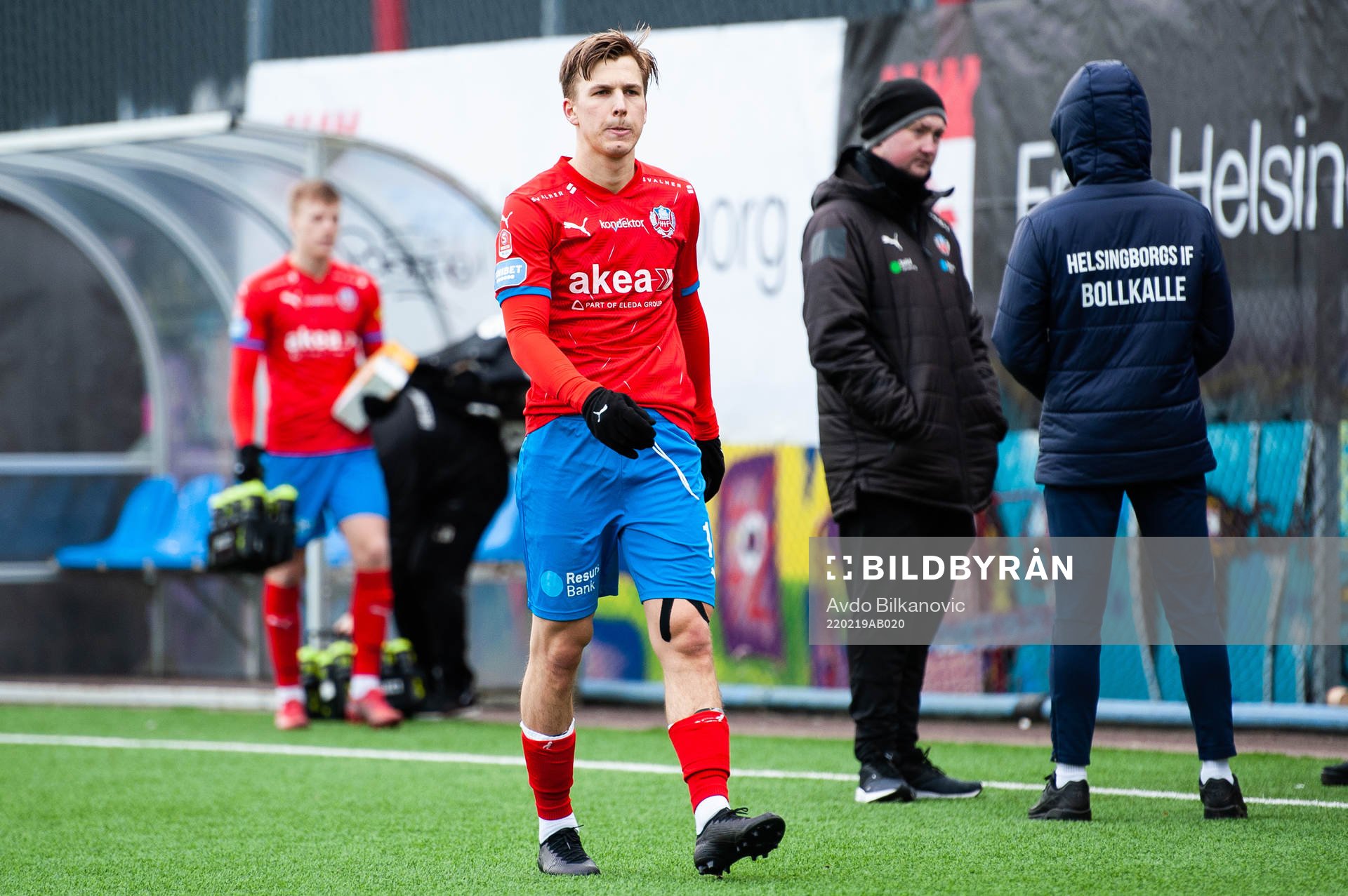 Helsingborgs Lucas Lingman deppar