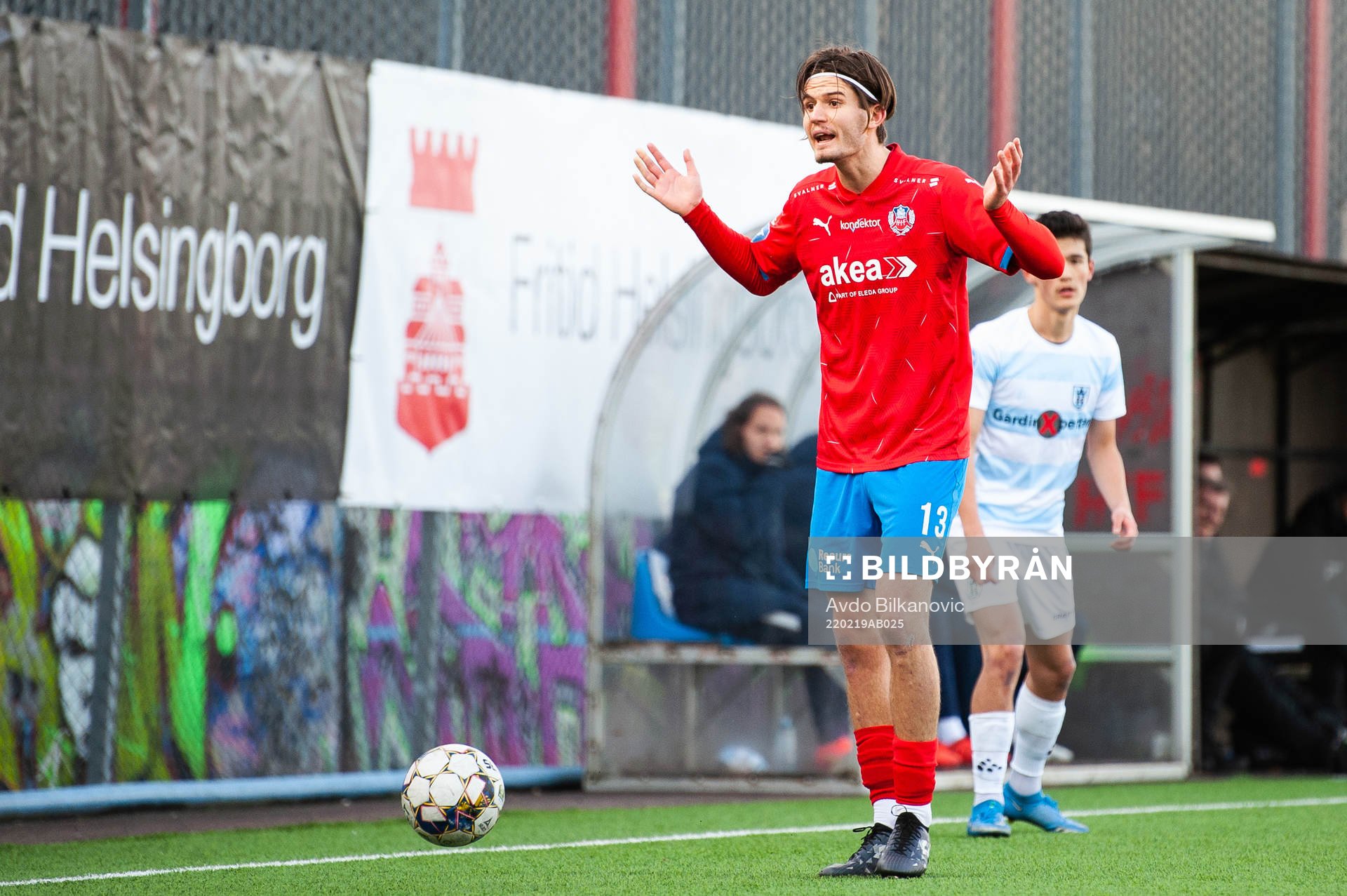 Helsingborgs Wilhelm Loeper agerar