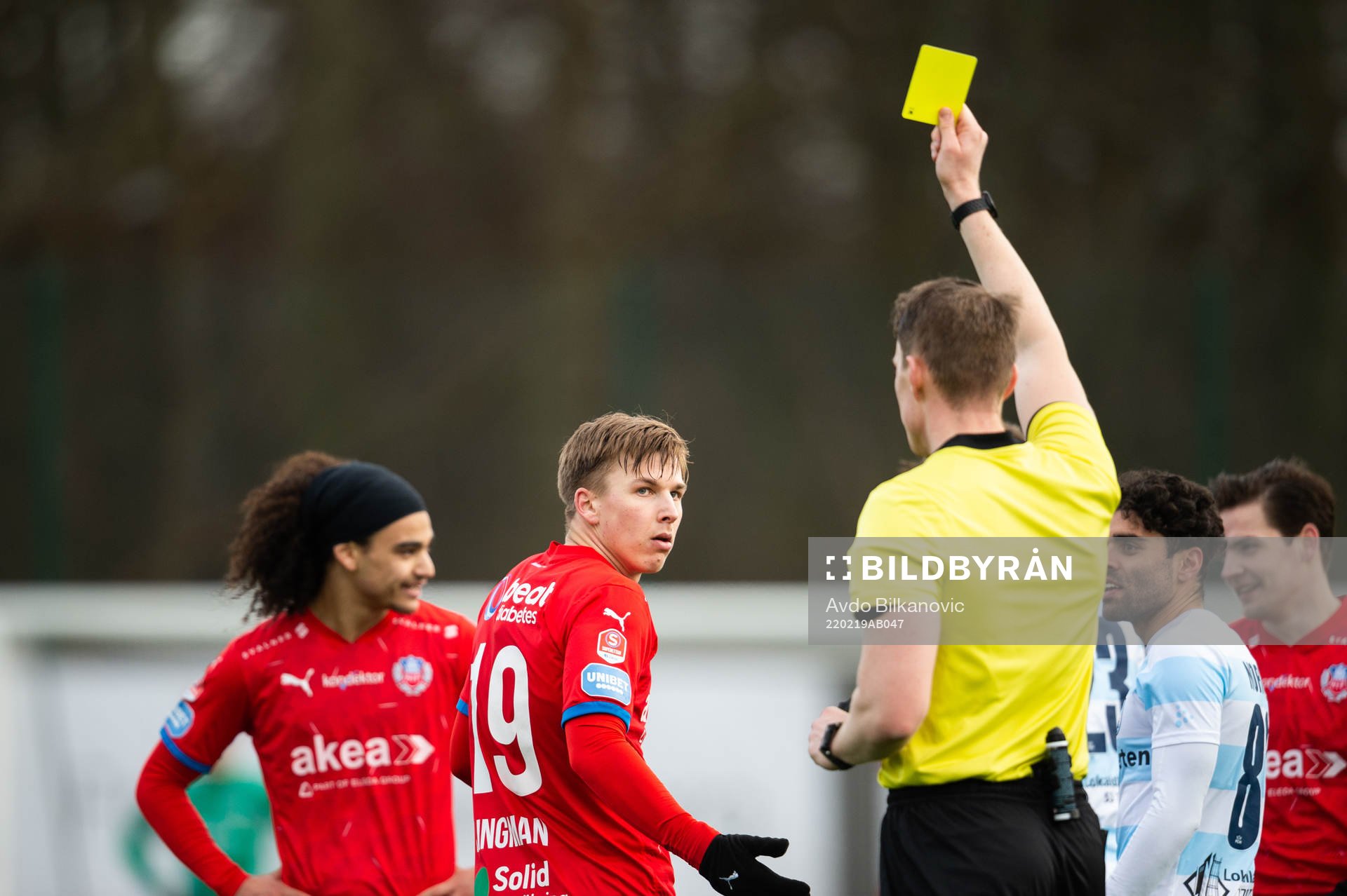 Helsingborgs Lucas Lingman får varning