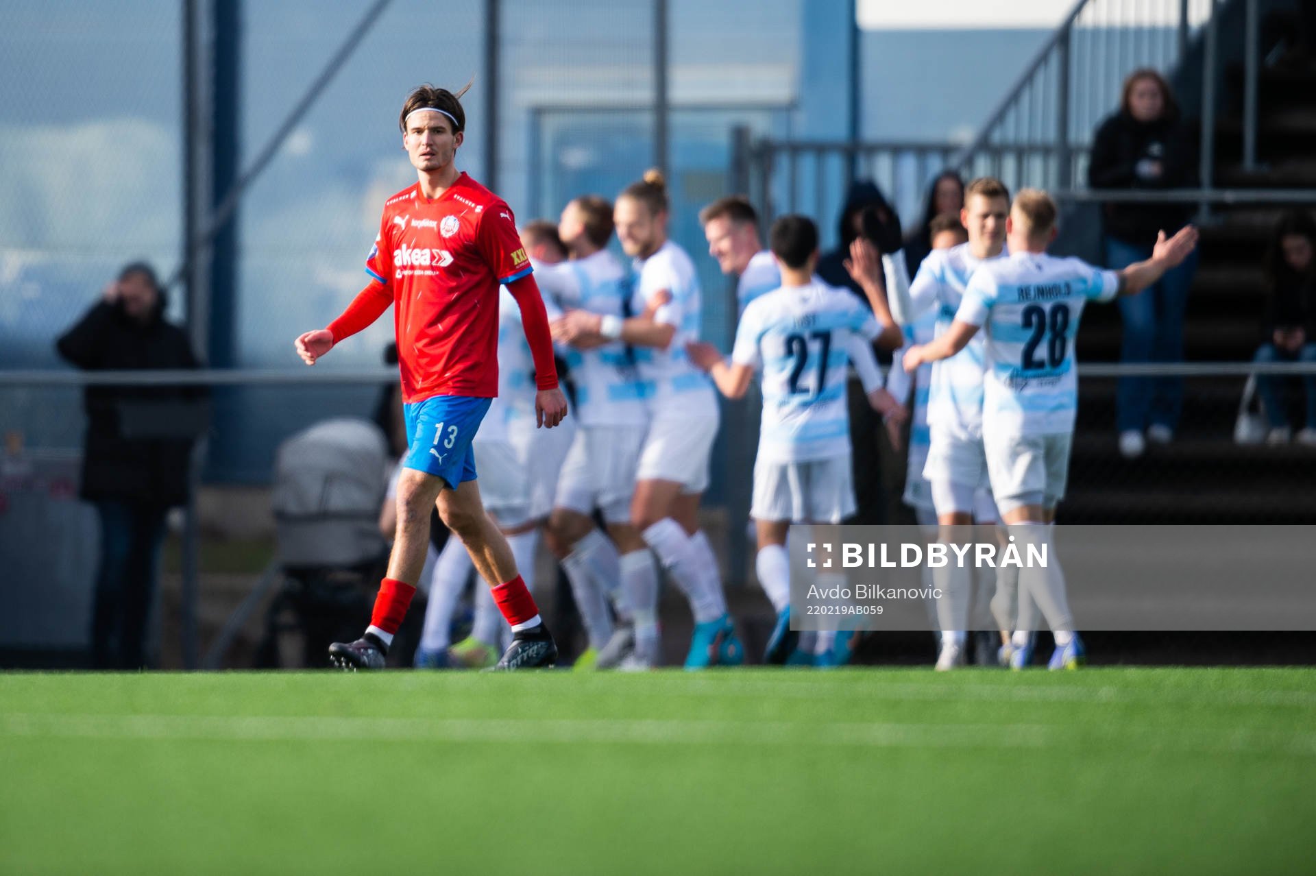 Helsingborgs Wilhelm Loeper deppar medan Helsingørs
