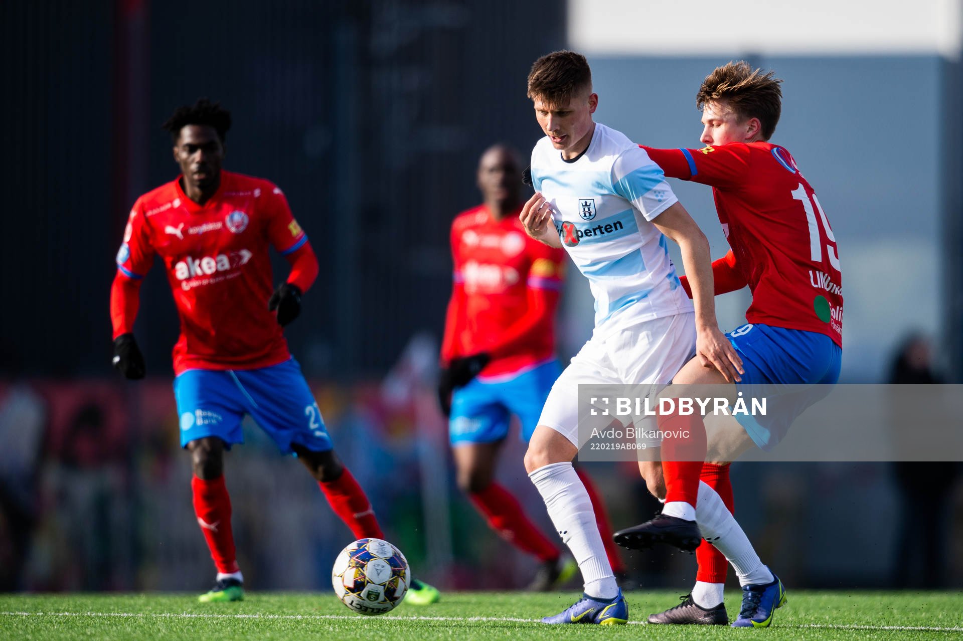Helsingørs Frederic Juuloch Helsingborgs Lucas Lingman