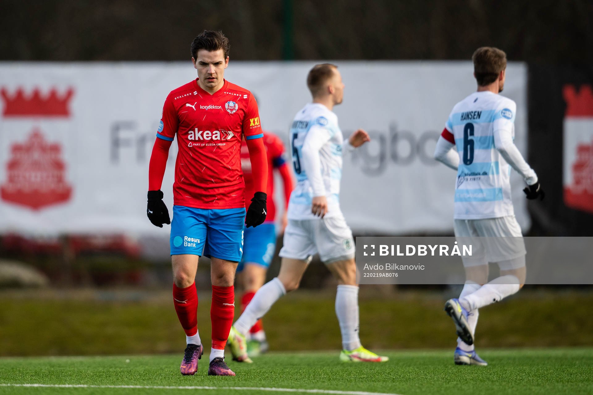 Helsingborgs Brandur Hendriksson Olsen deppar