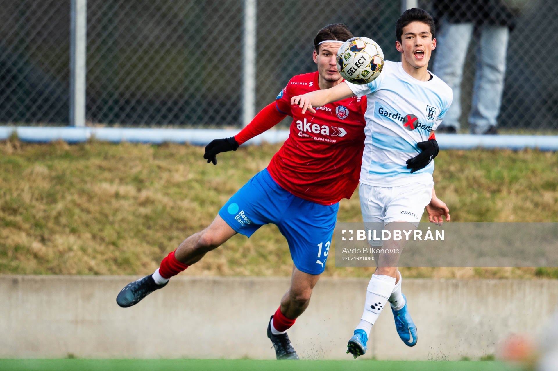Helsingborgs Wilhelm Loeper och Helsingørs Elias Just