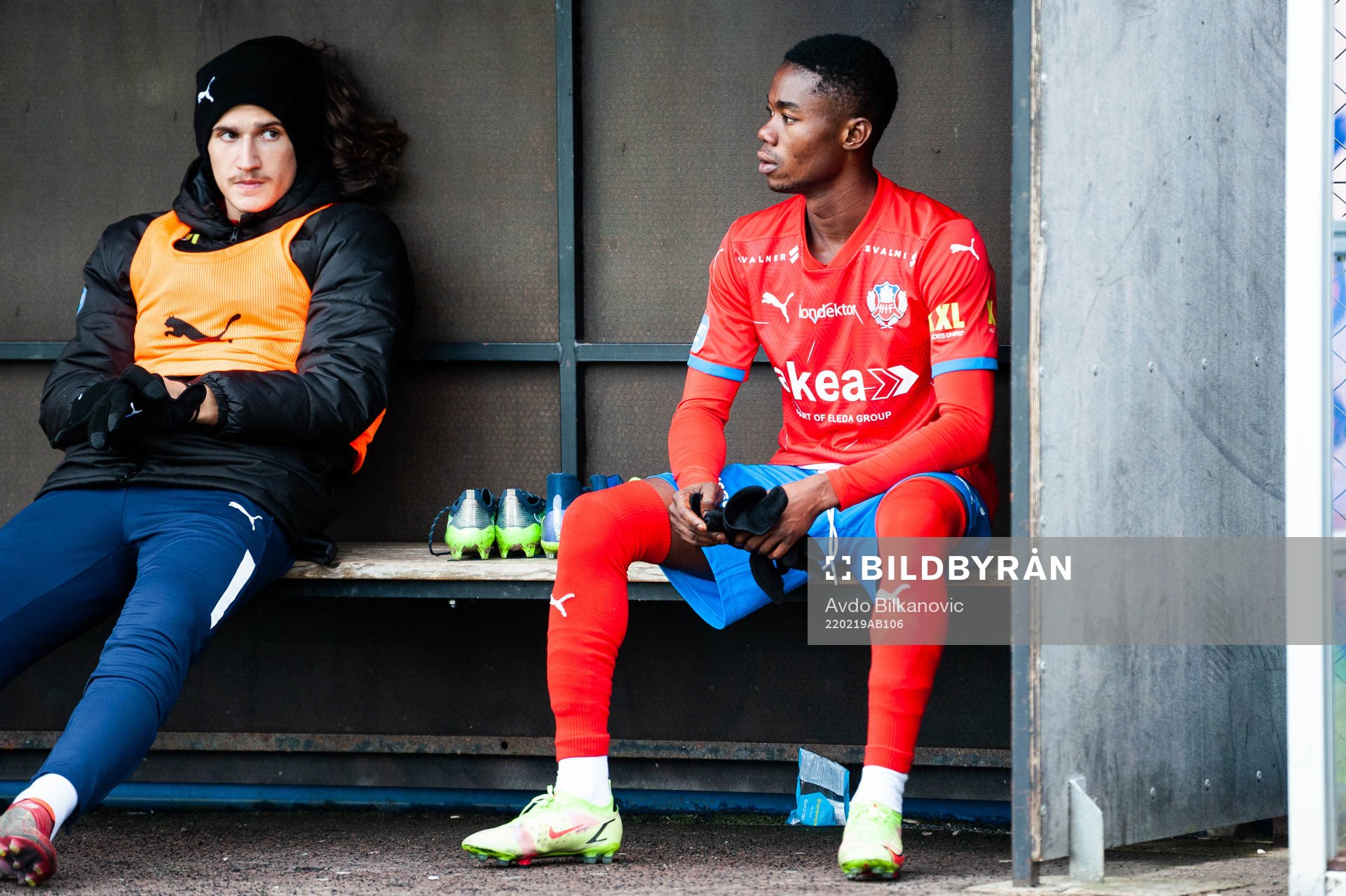 Helsingborgs Joseph Amoako deppar