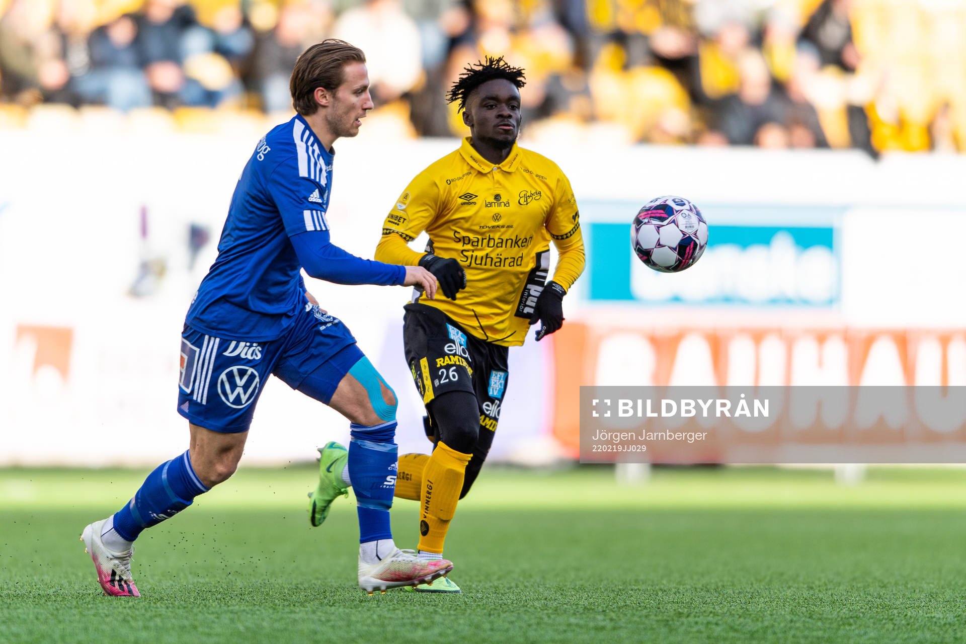 Sundsvalls Daniel Stensson och Elfsborgs Emmanuel Boateng
