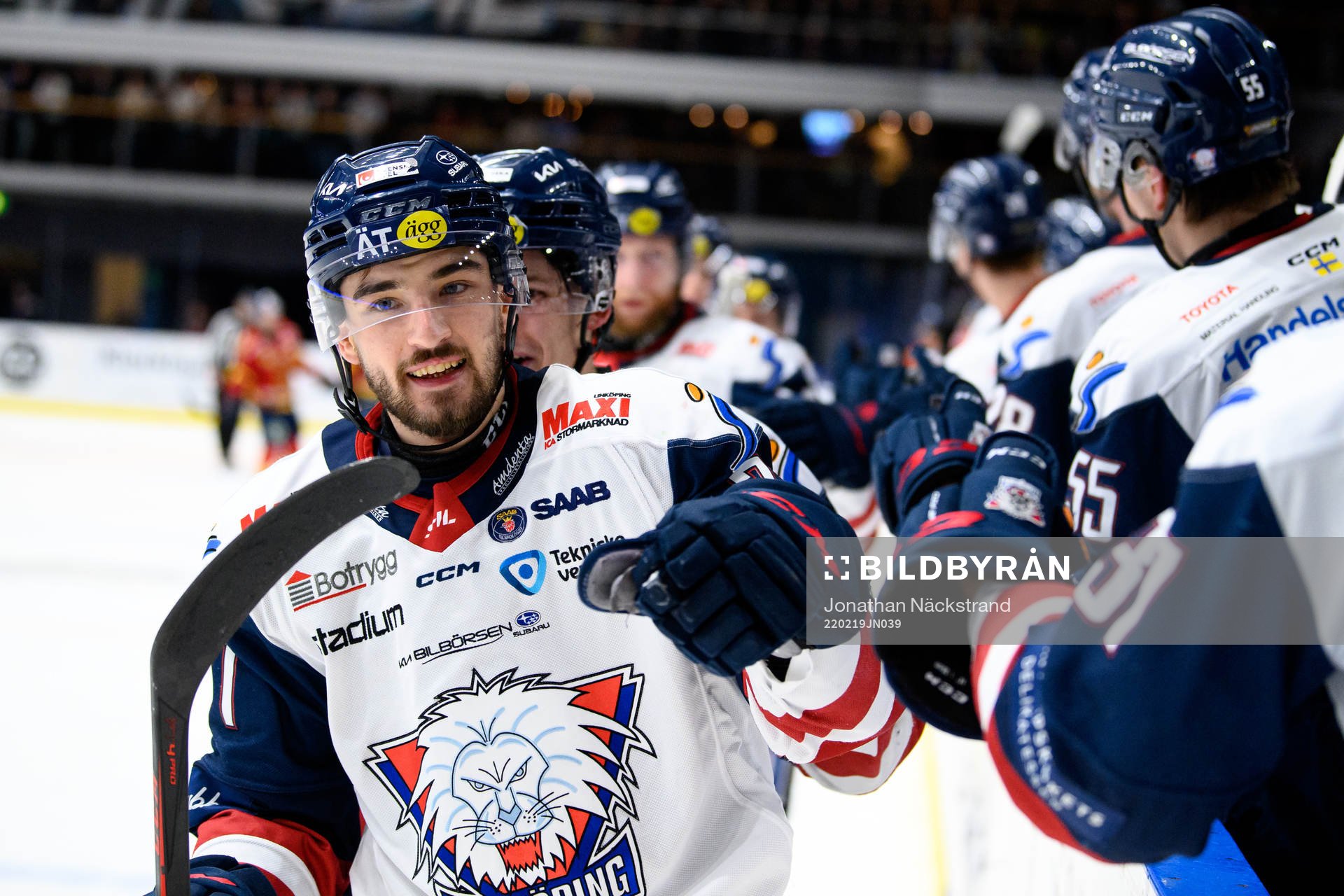 Linköpings Robert Lantosi jublar