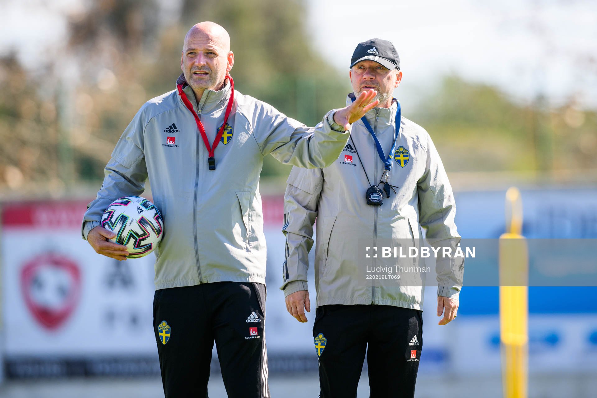 Magnus Wikman, assistant coach and Peter Gerhardsson, head