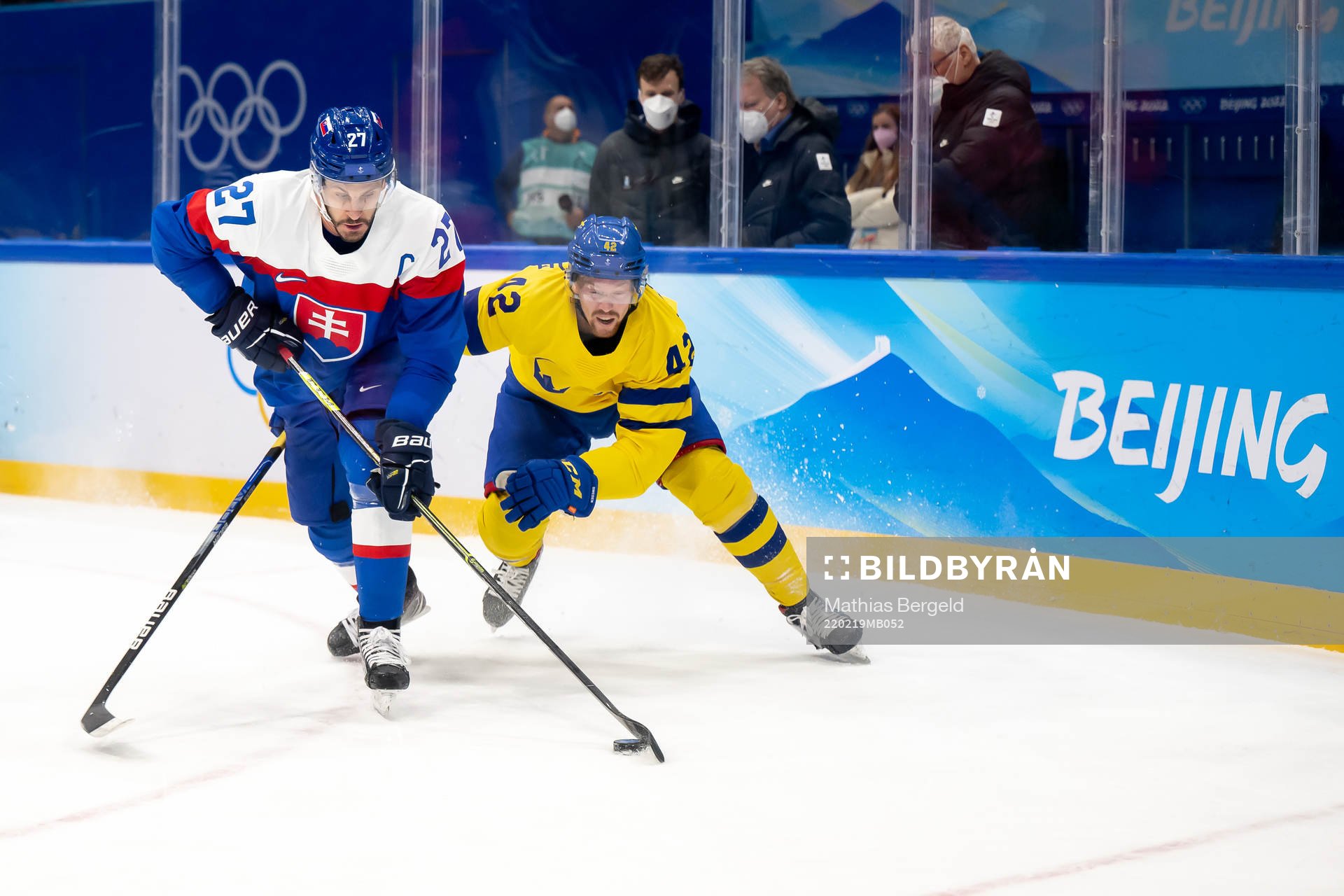 Marek Hrivik of Slovakia and Joakim Nordström of Sweden in