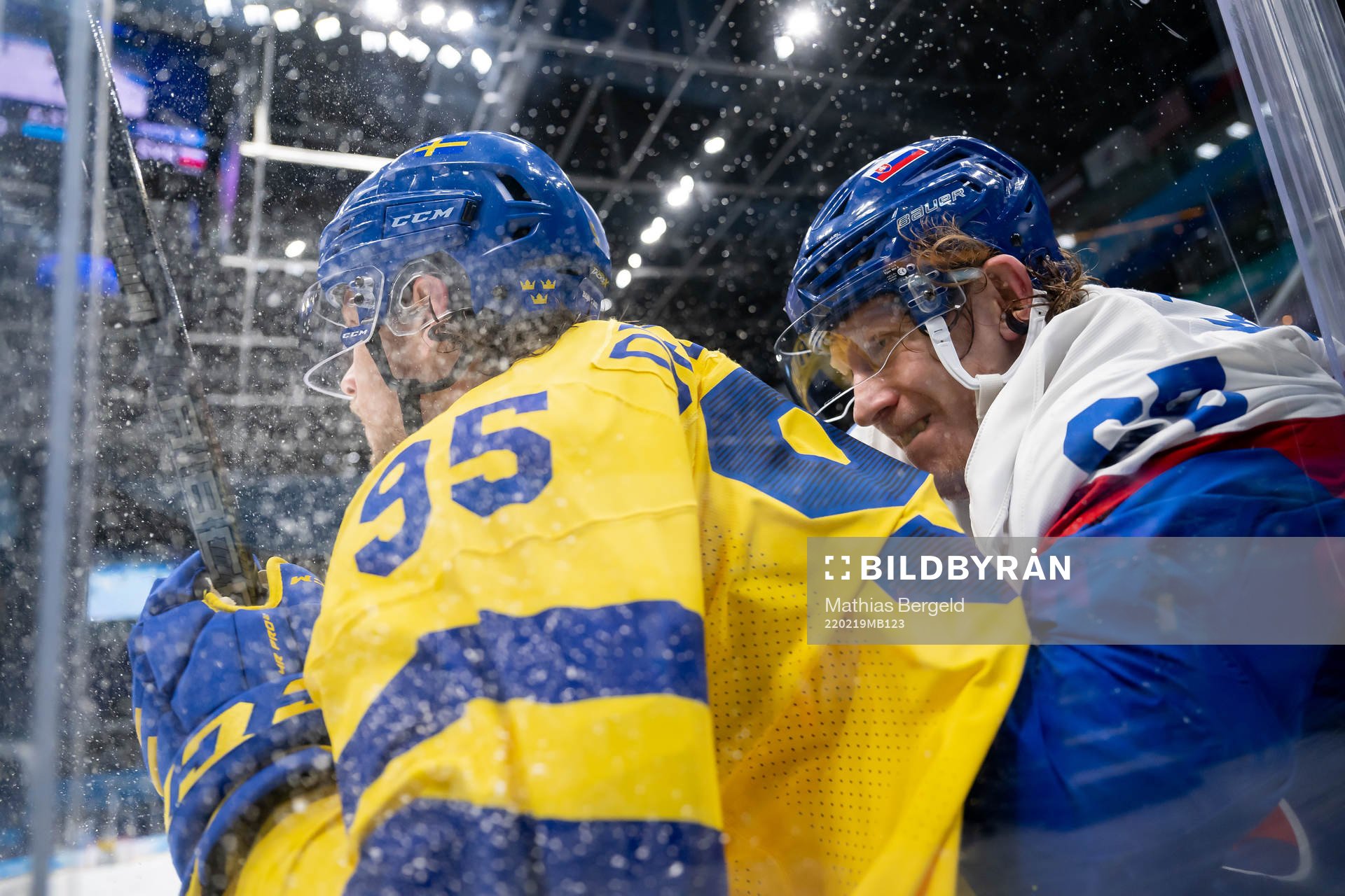 Jacob de la Rose of Sweden and Michal Cajkovsky of Slovakia