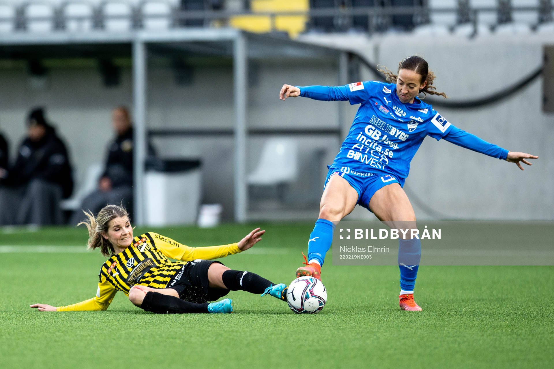 Häckens Andrine Stolsmo Hegerberg och Kalmars Antoinette