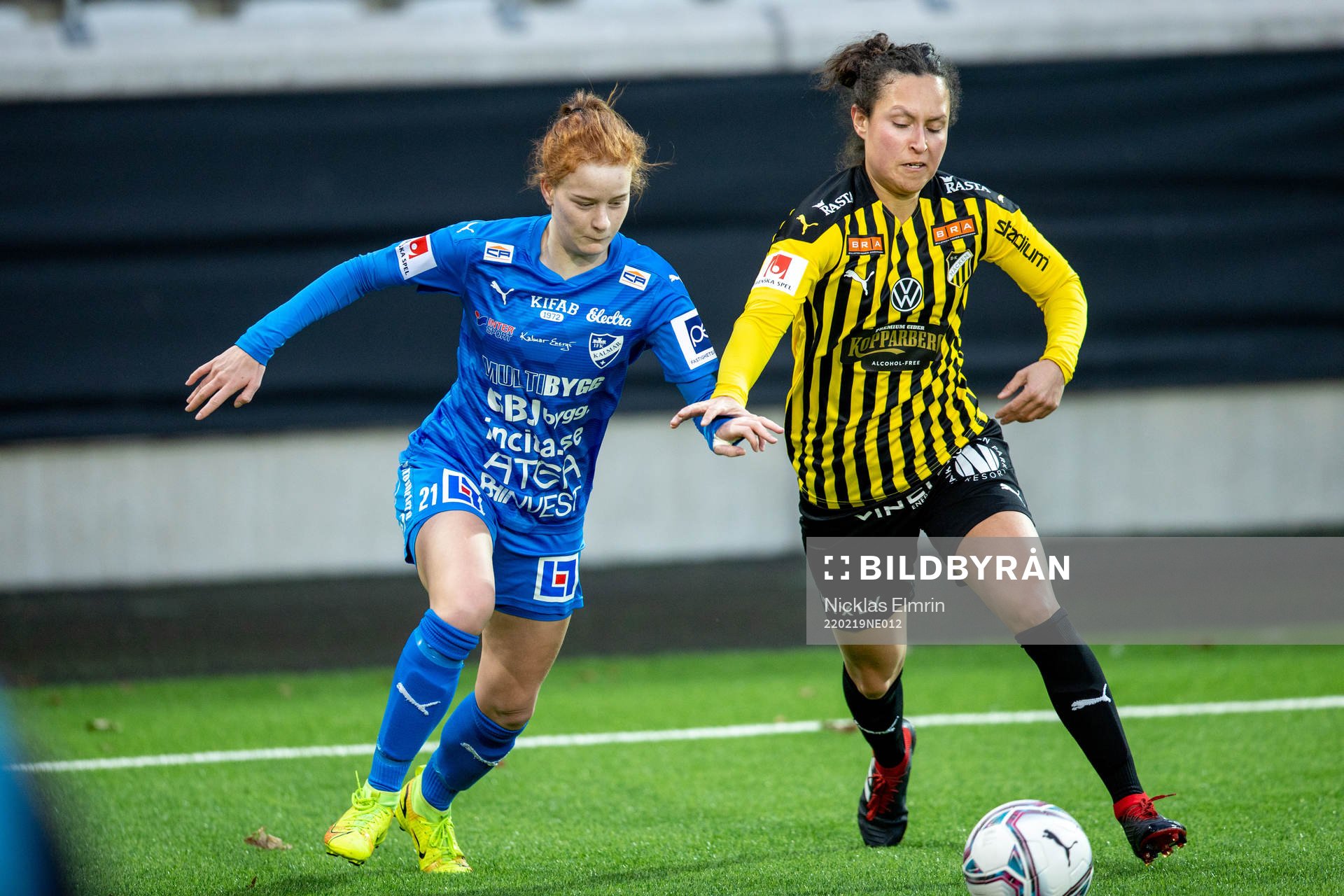 Häckens Catrine Johansson och Kalmars Emelie Zakrisson