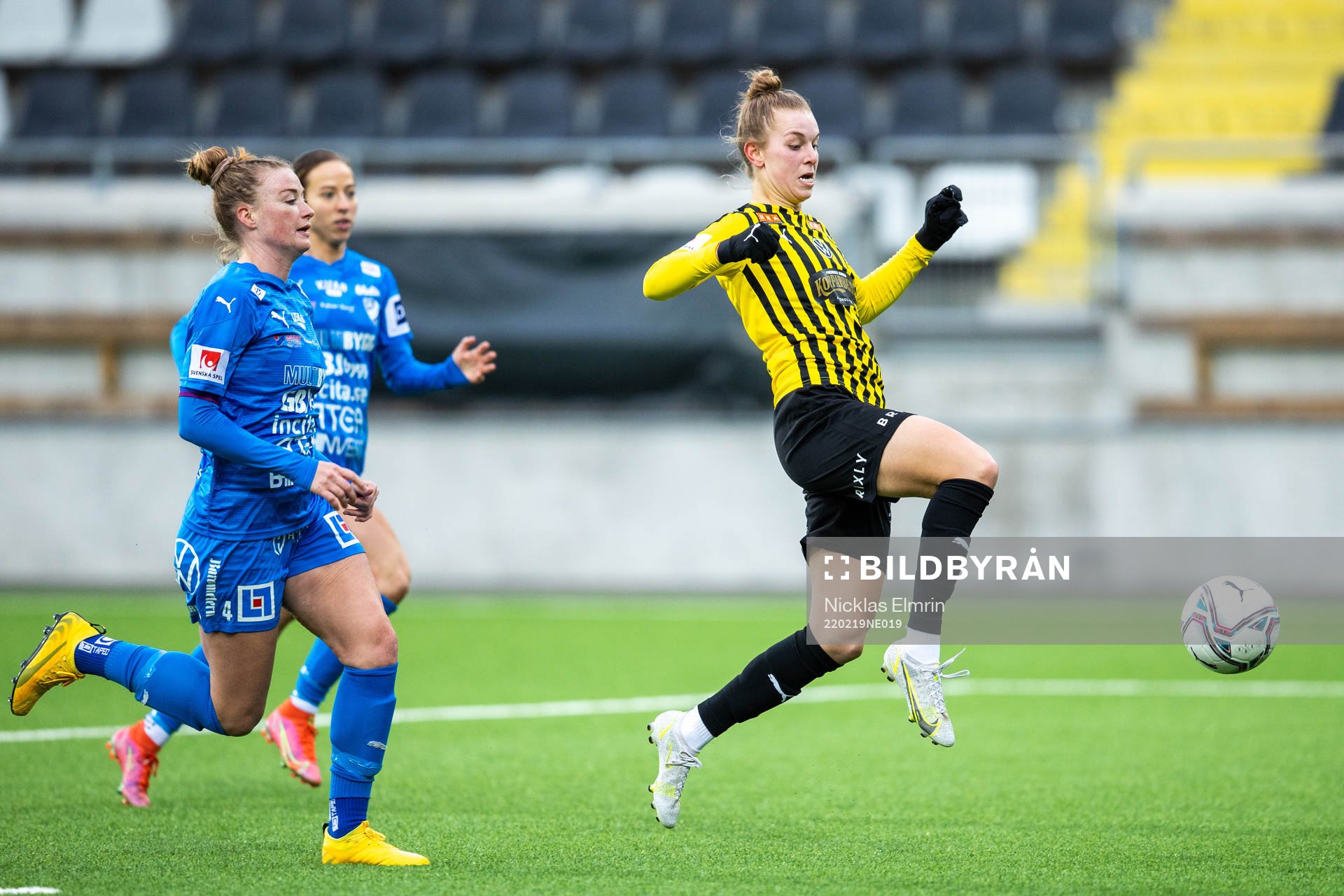 Häckens Dilja Zomers och Kalmars Paige Culver