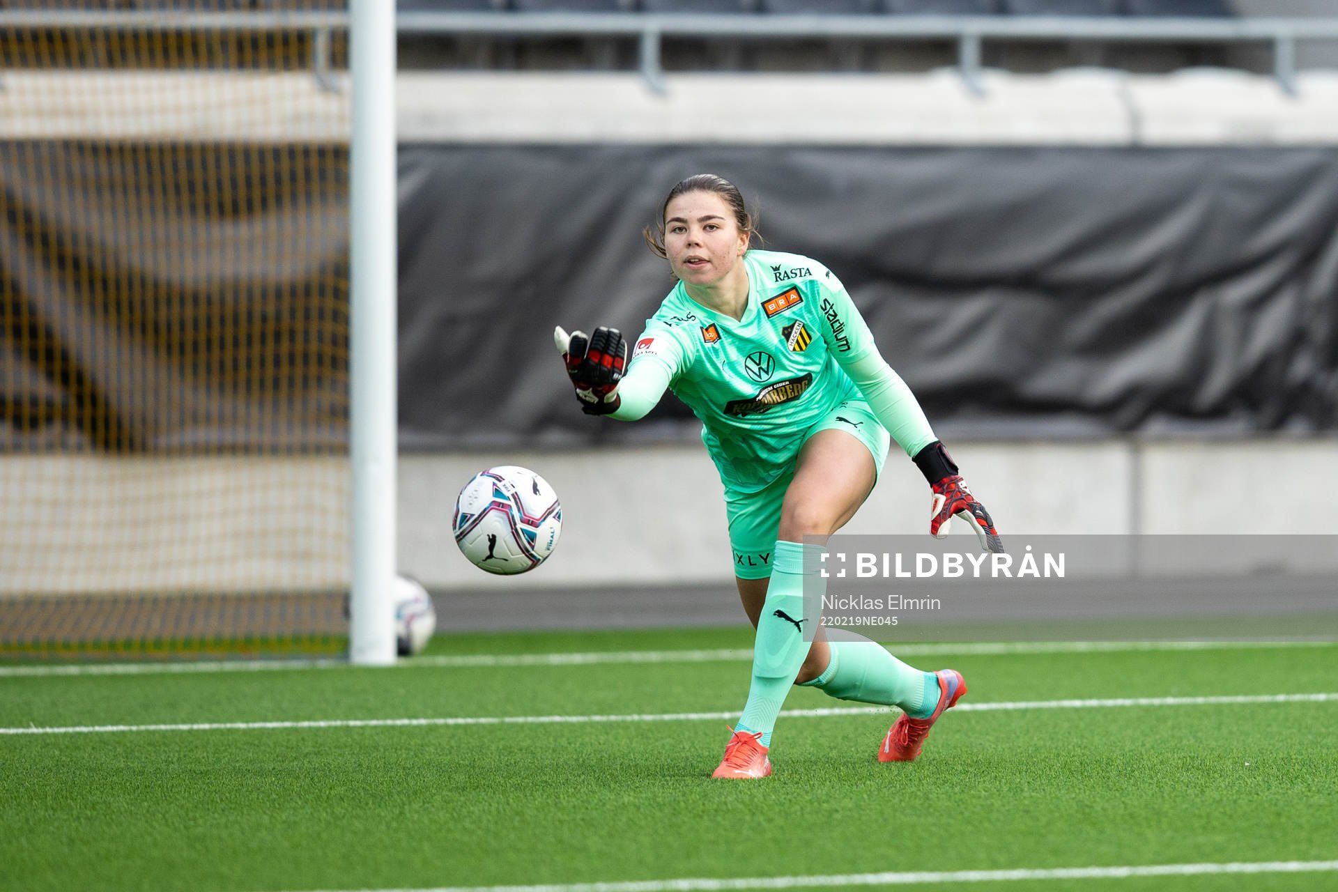 Häckens målvakt Lisa Hall
