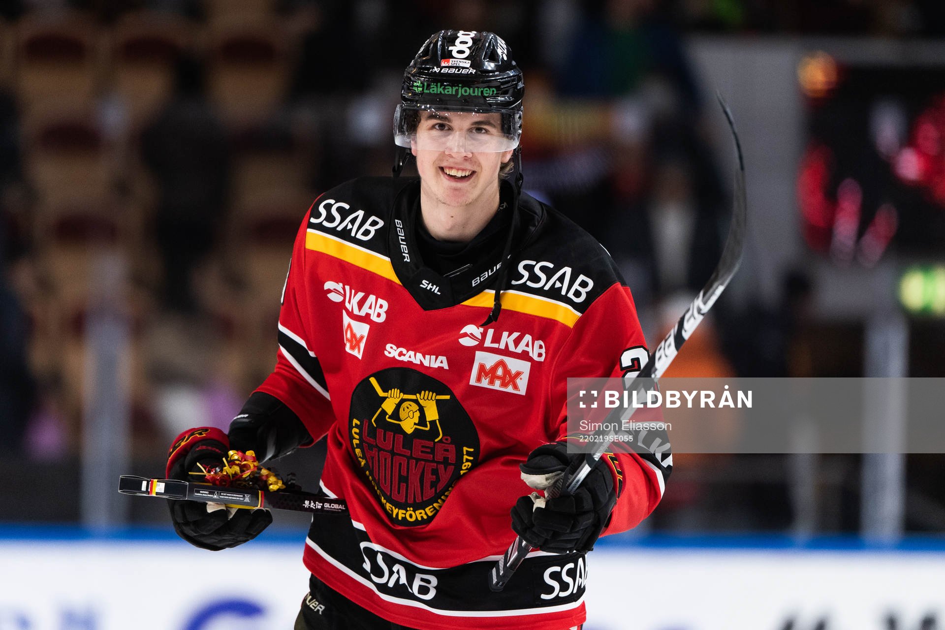 Luleås Radek Muzik jublar