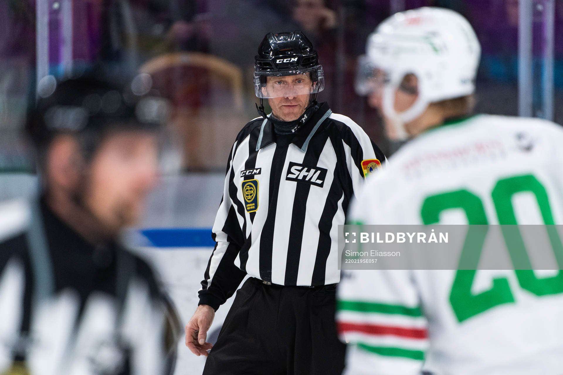 Linjedomare Jan Sandström