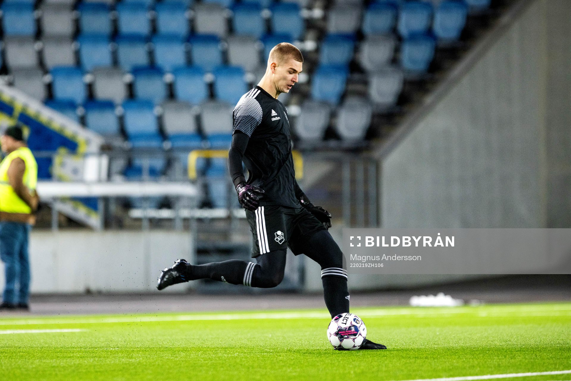 Östers målvakt Mathias Nilsson