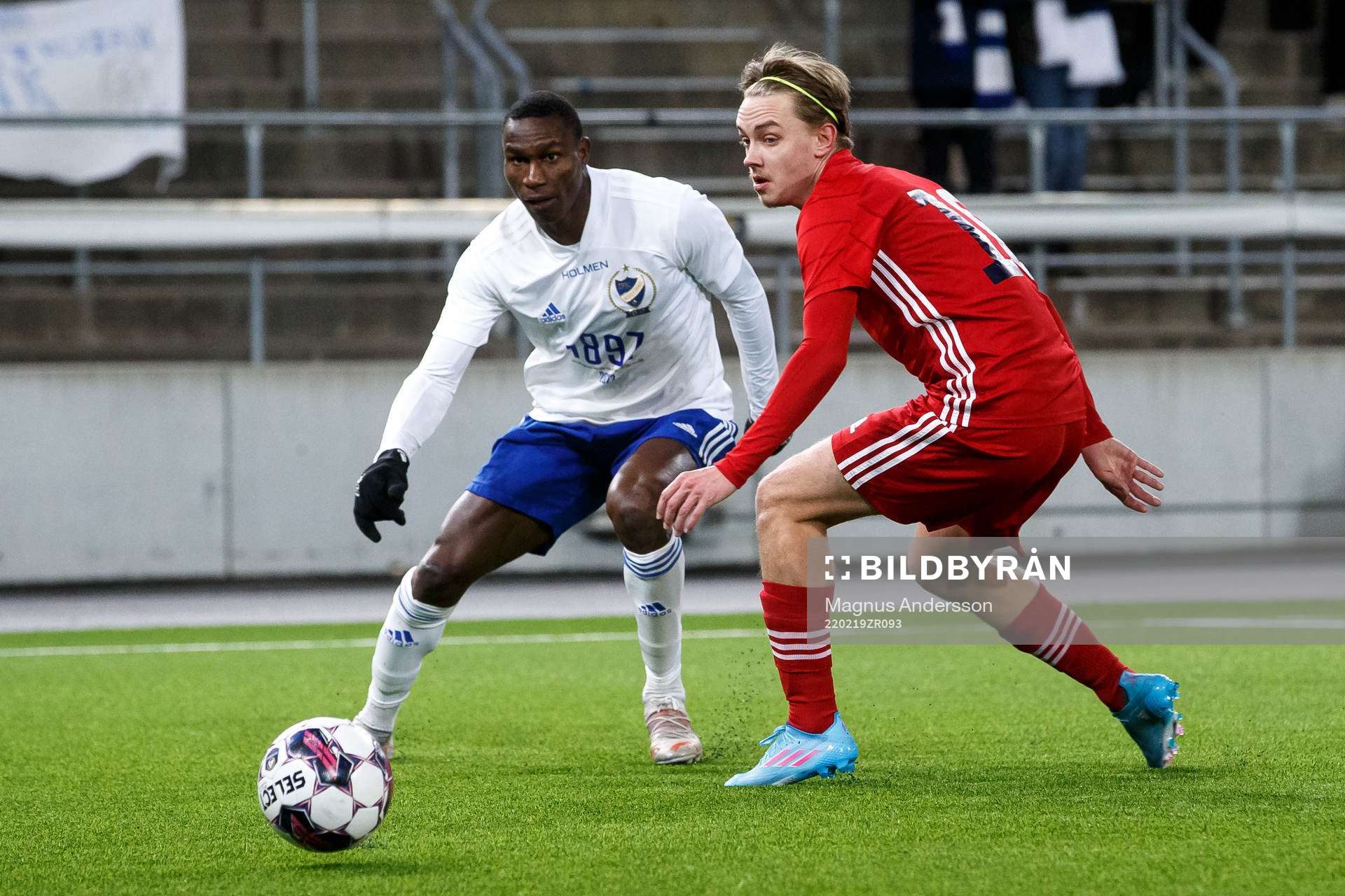 IFK Norrköpings Godswill Ekpolo och Östers Isak Magnusson