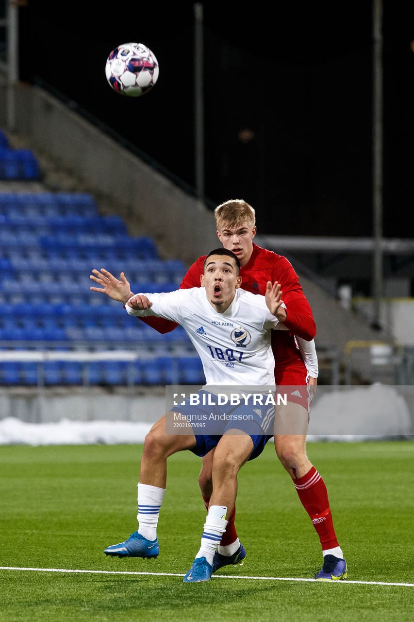IFK Norrköpings Lucas Lima och Östers Mattis Adolfsson