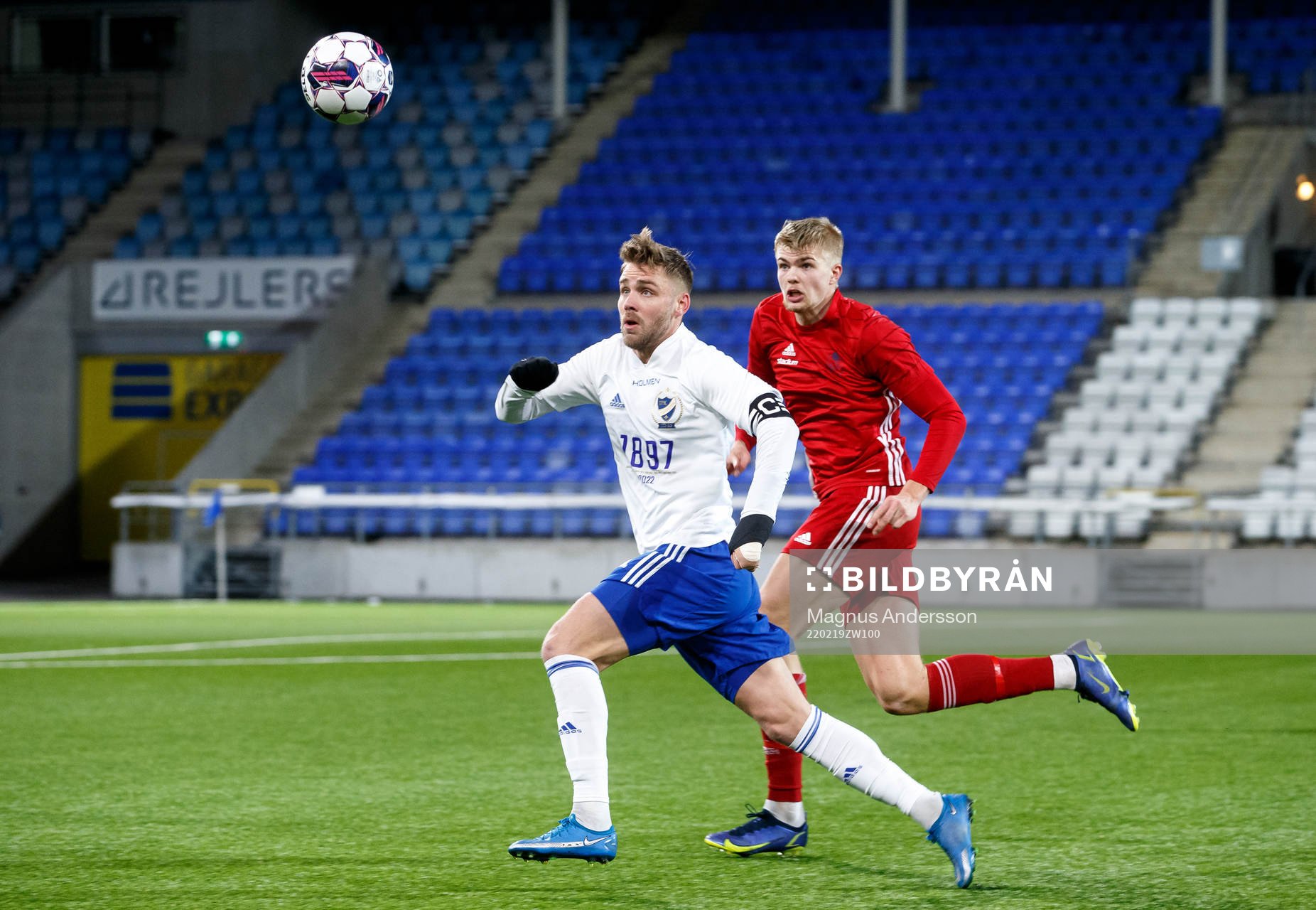 IFK Norrköpings Christoffer Nyman och Östers Mattis