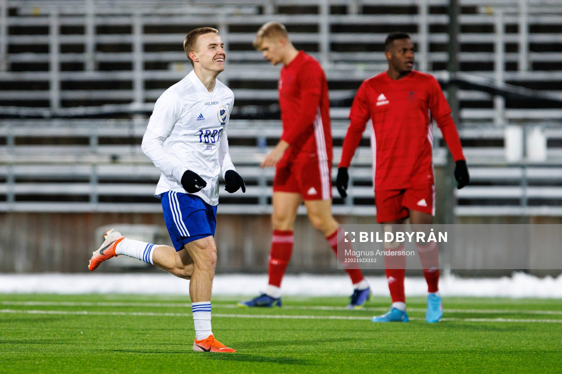 IFK Norrköpings Jacob Ortmark jublar