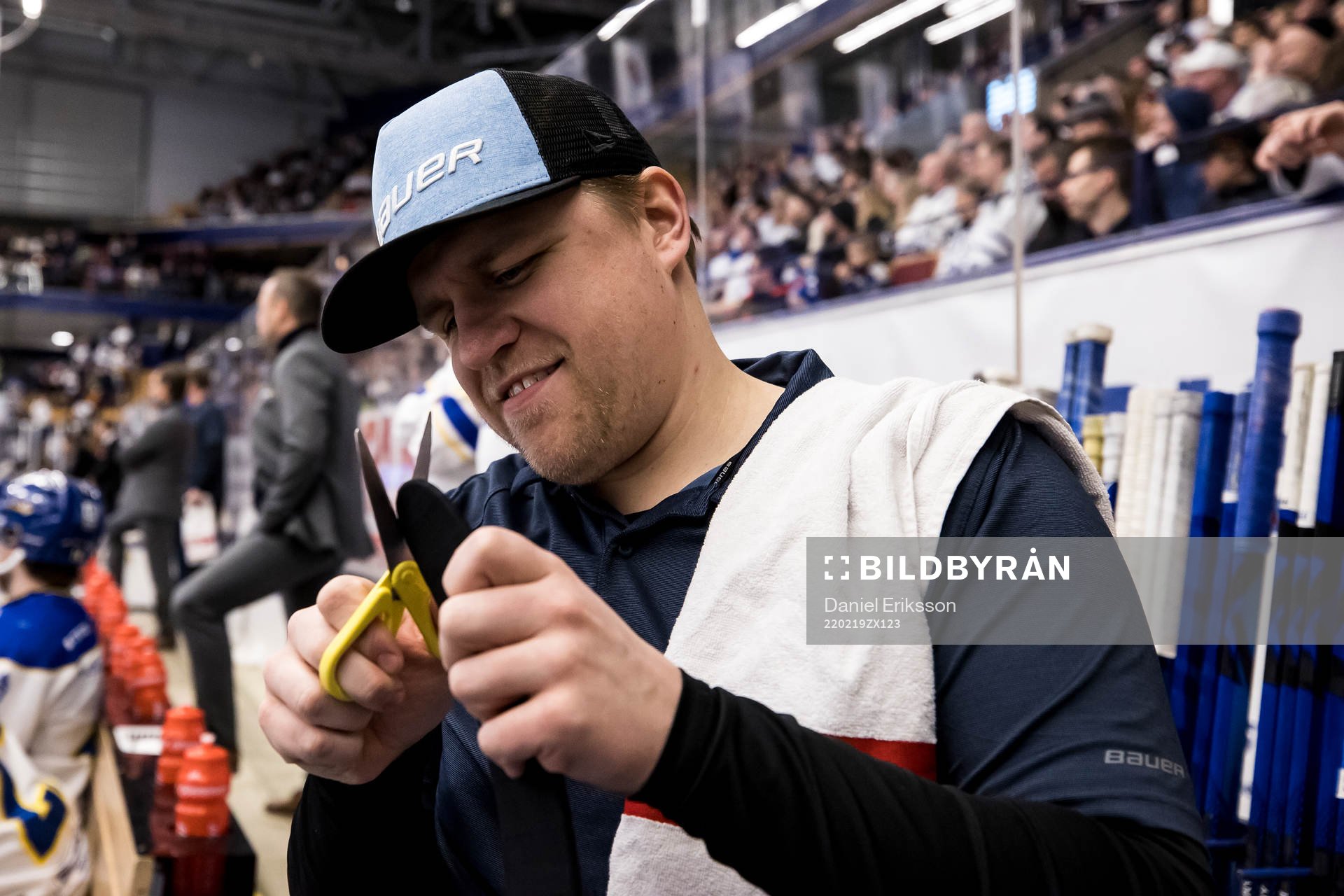 Leksands materialförvaltare Jesper Korning