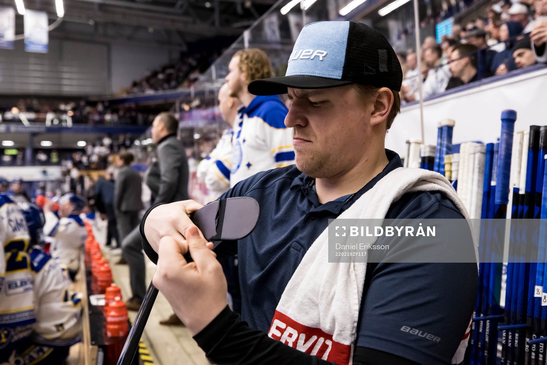 Leksands materialförvaltare Jesper Korning
