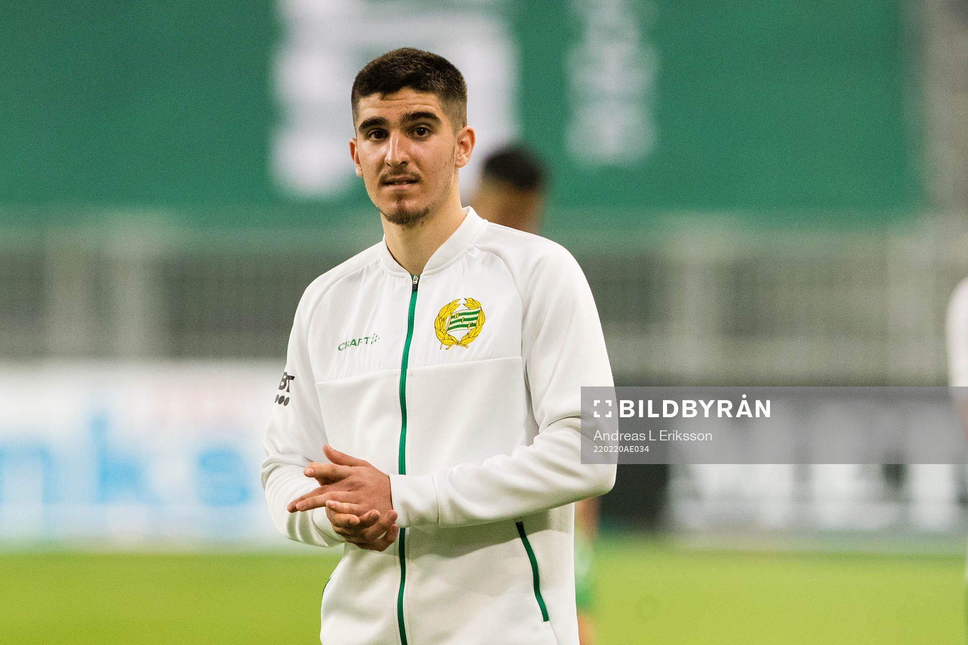 Hammarbys Mayckel Lahdo tackar publiken