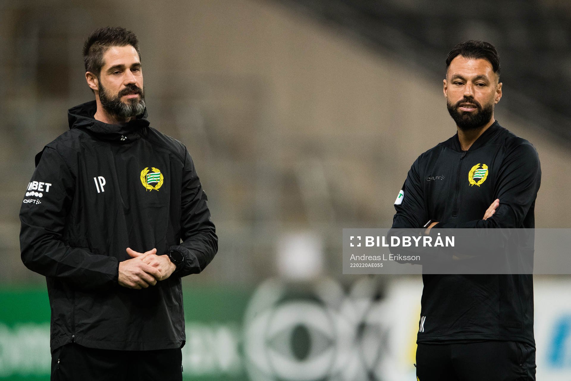 Hammarbys assisterande tränare Ivan Piñol Zoroa och