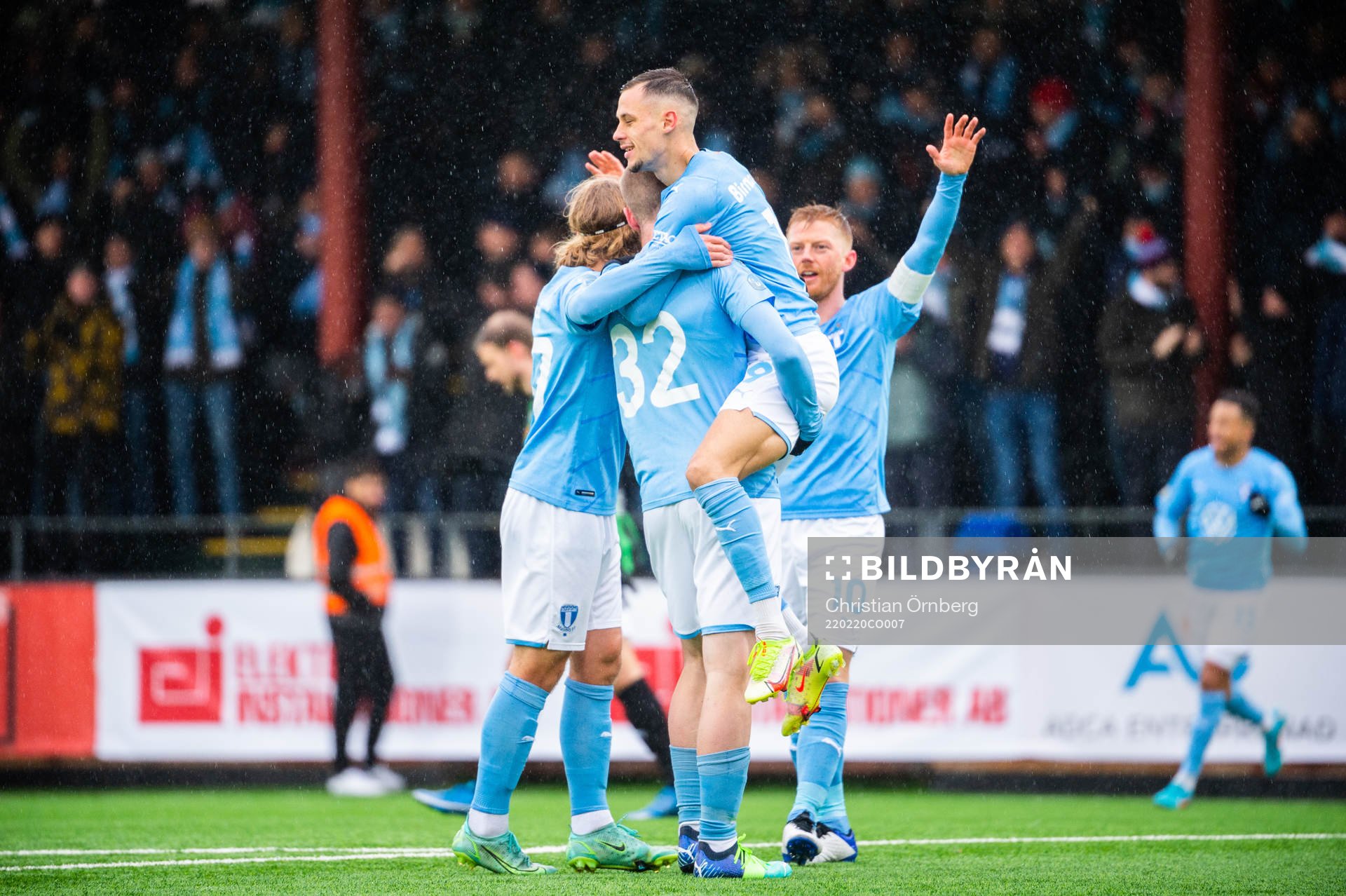 Malmö FFs Veljko Birmancevic jublar