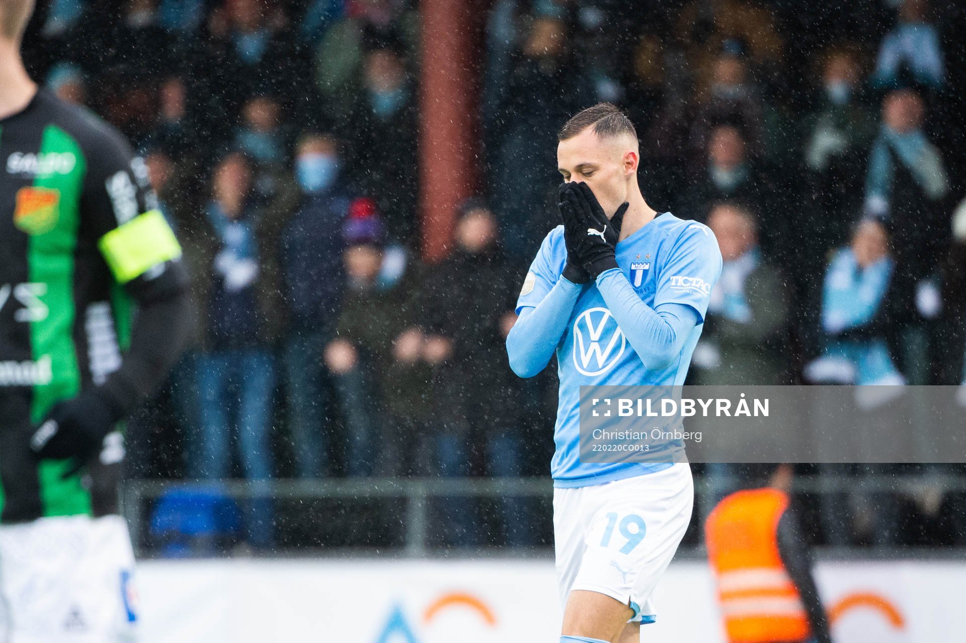 Malmö FFs Veljko Birmancevic deppar