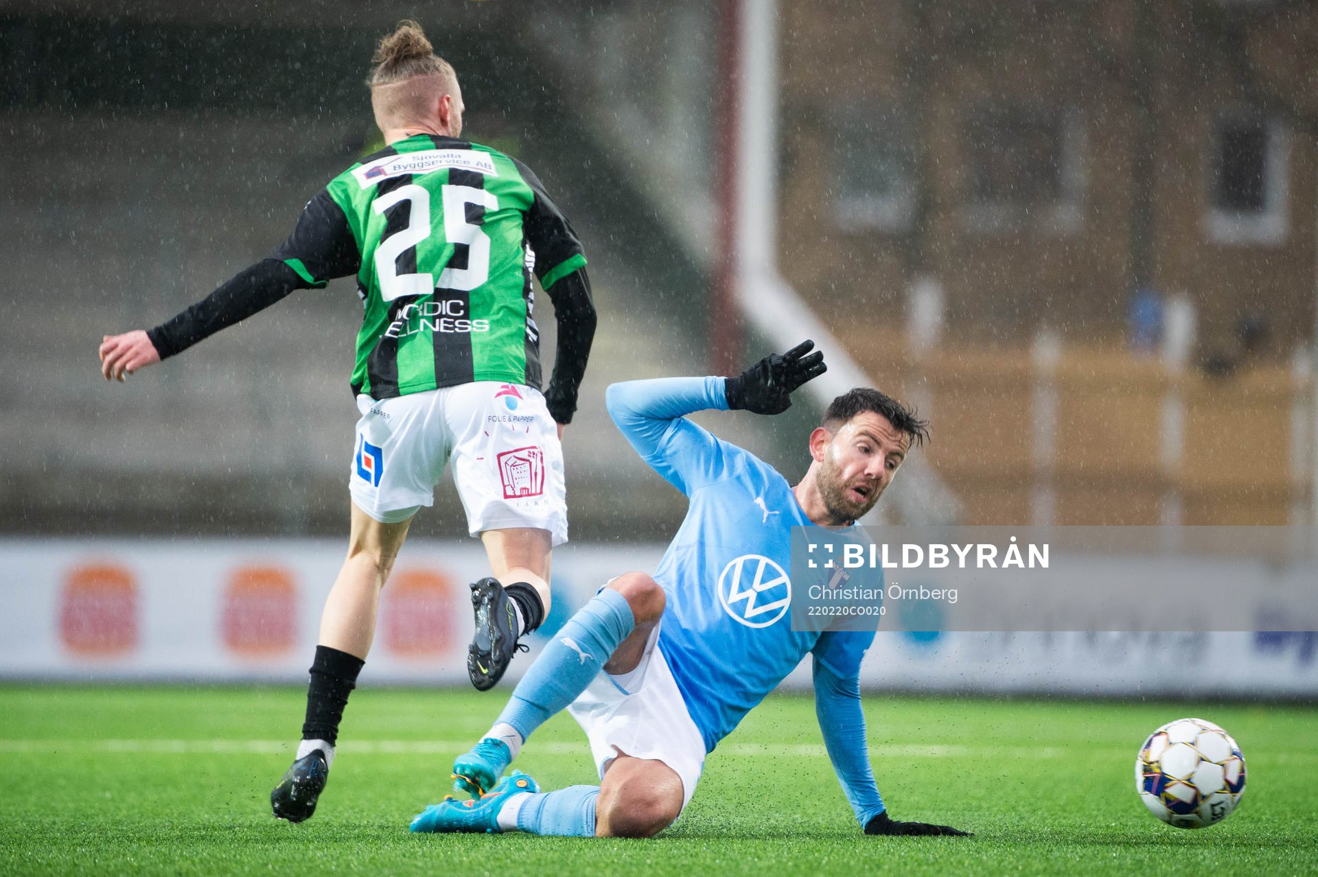 GAIS Jonas Lindberg och Malmö FFs Erdal Rakip