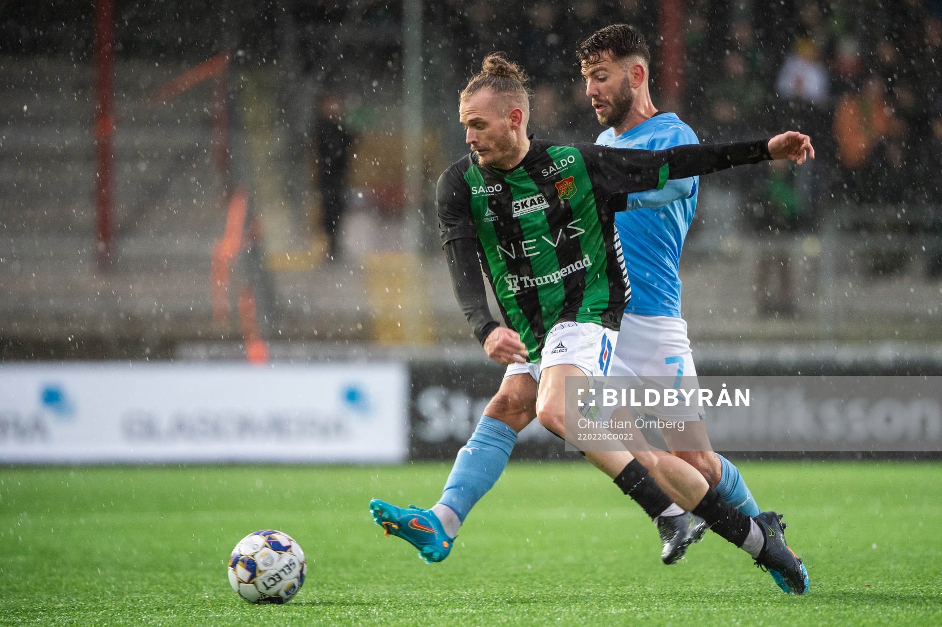 GAIS Jonas Lindberg och Malmö FFs Erdal Rakip
